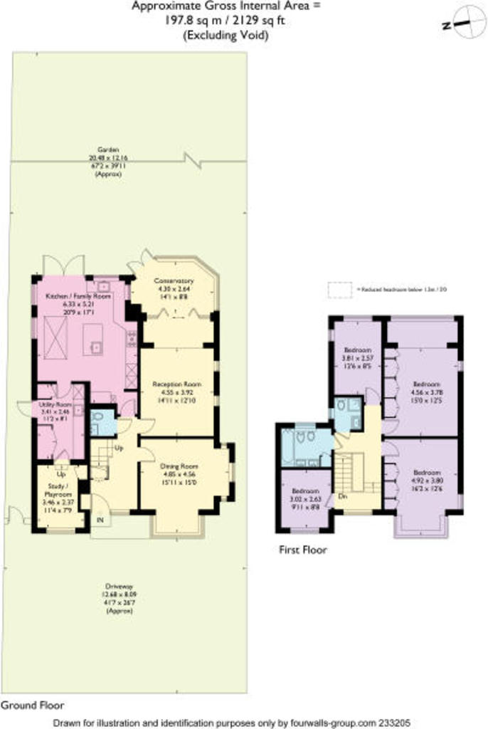 4 Bedrooms  to rent in Barham Road, London SW20