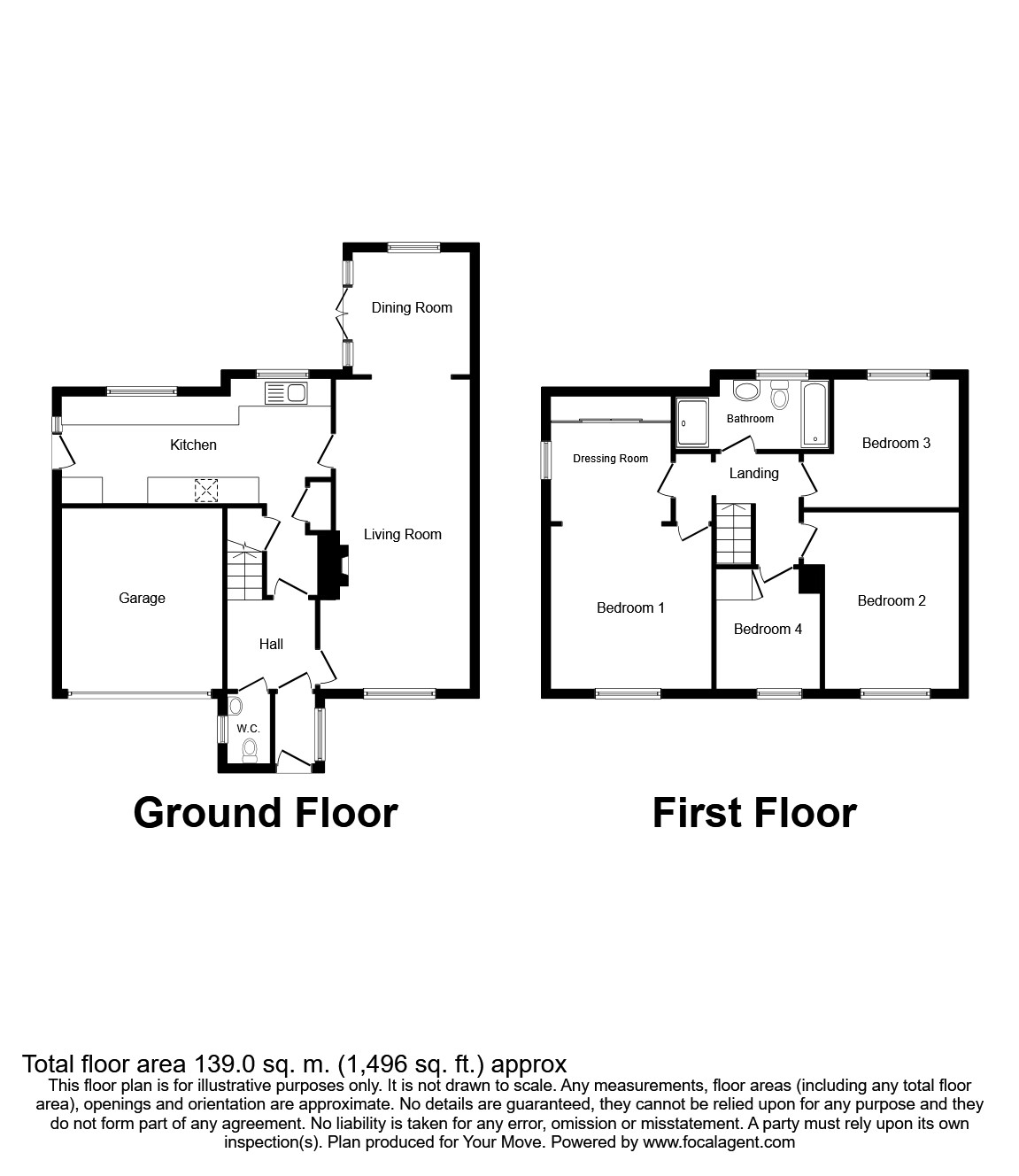 4 bed end terrace house for sale in Ridgeway, Pembury, Tunbridge Wells