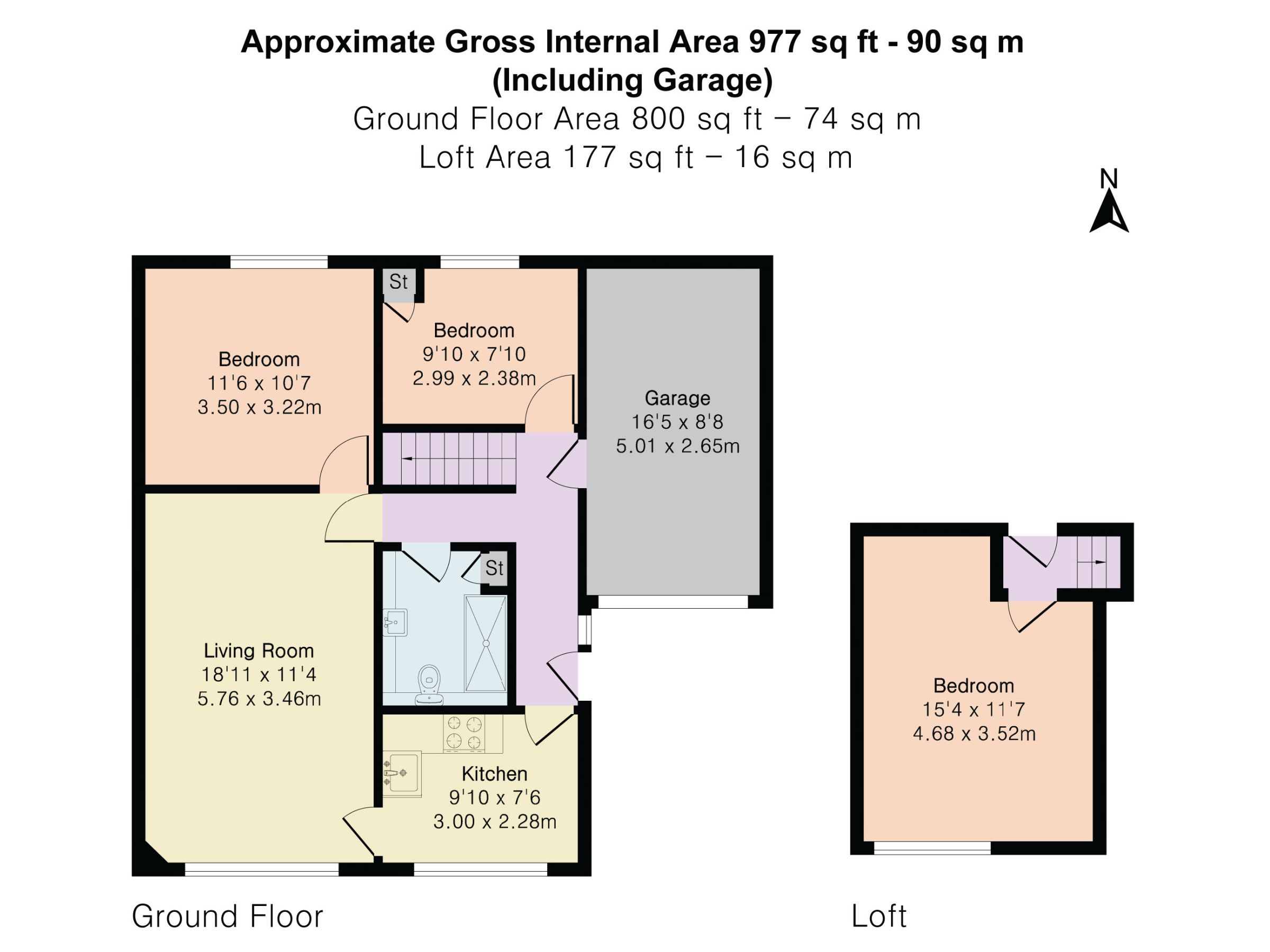 27 Causey Gardens, Exeter floorplan