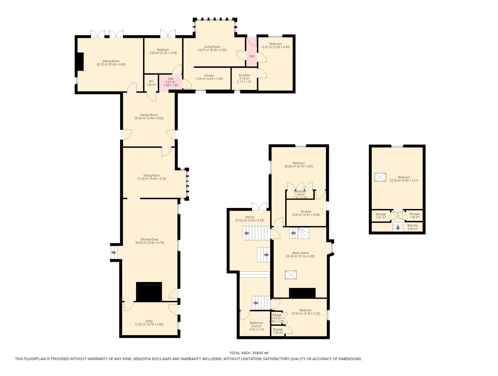 The Hermitage, Old Hackney Lane, Hackney floorplan