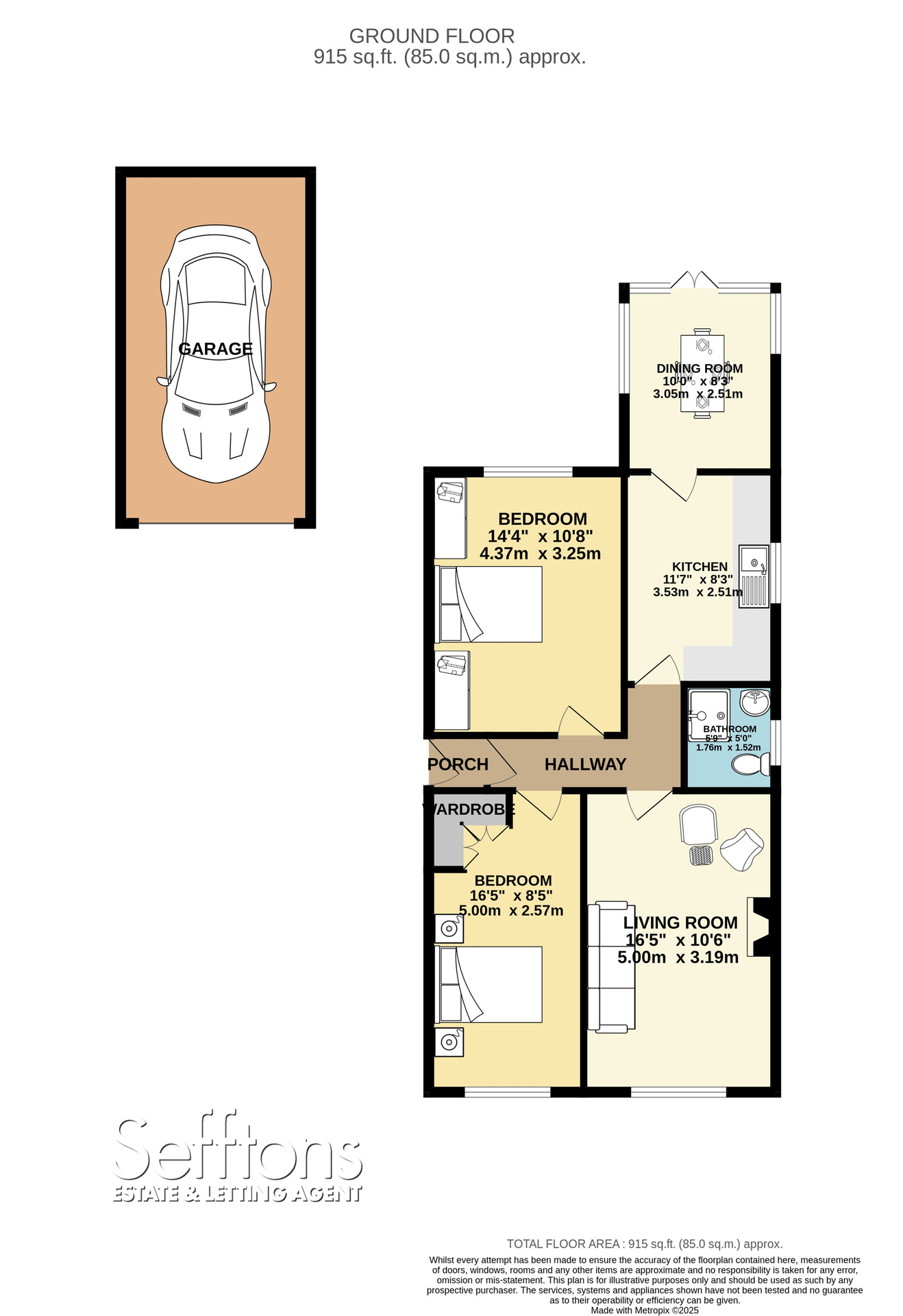 24 Charles Avenue, Norwich floorplan