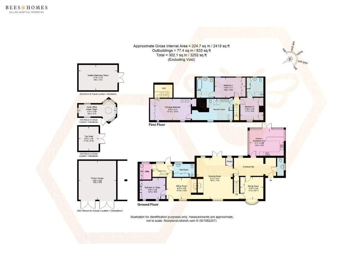Yeomans Cottage, High Street, Burwash, Etchingham floorplan