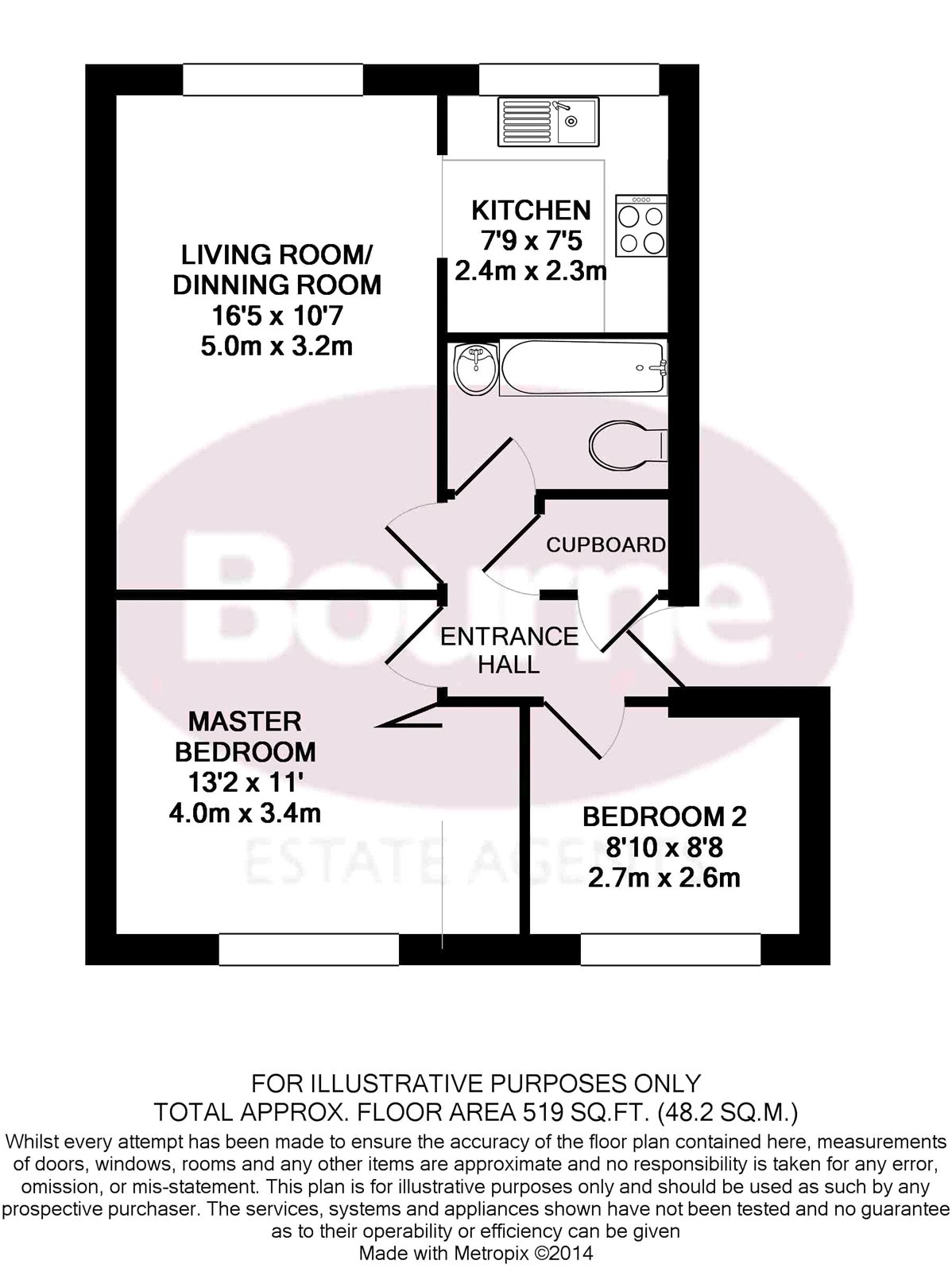 29 Hale Court,, Fairview Gardens, Farnham floorplan
