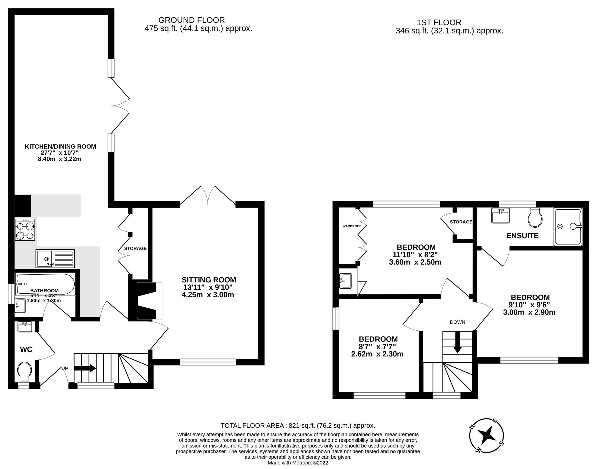 Springfield Road, Smallford, St. Albans, Hertfordshire AL4, 3 bedroom