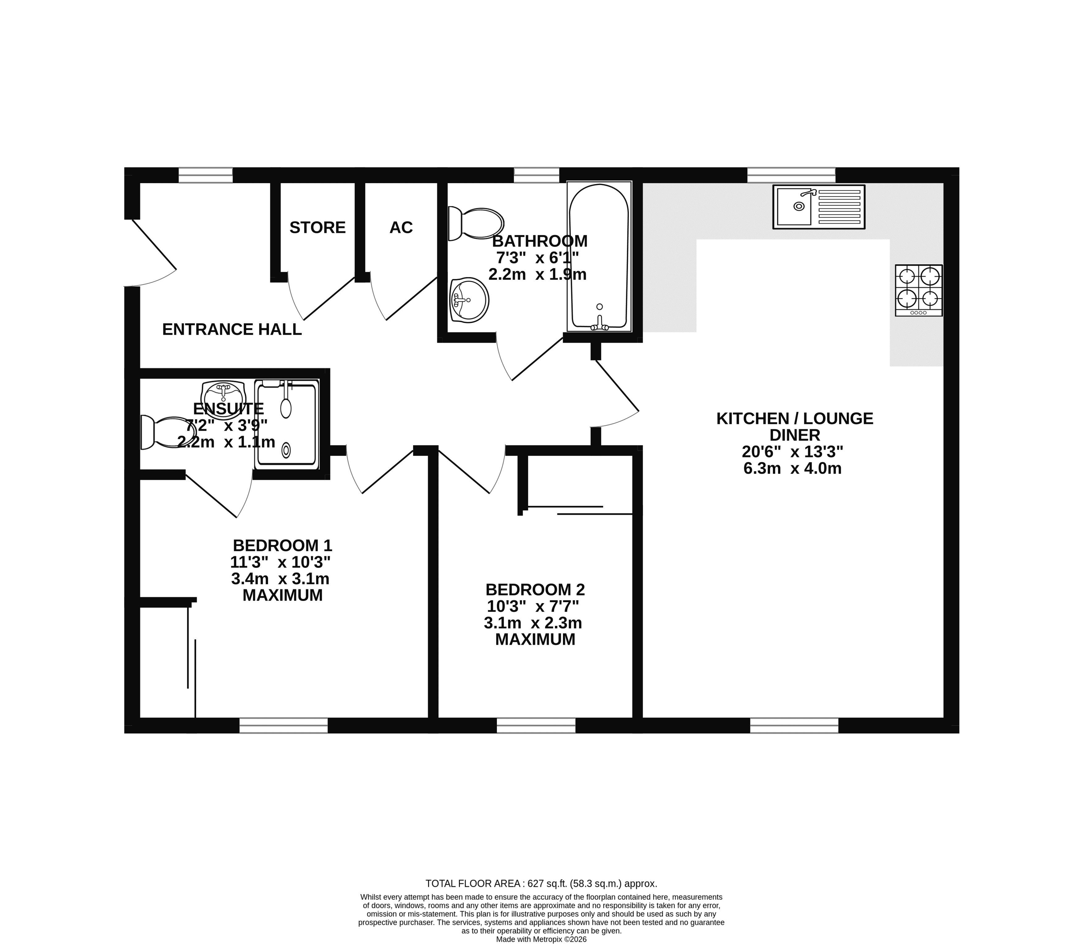 6, Cormorant Drive, Norwich floorplan