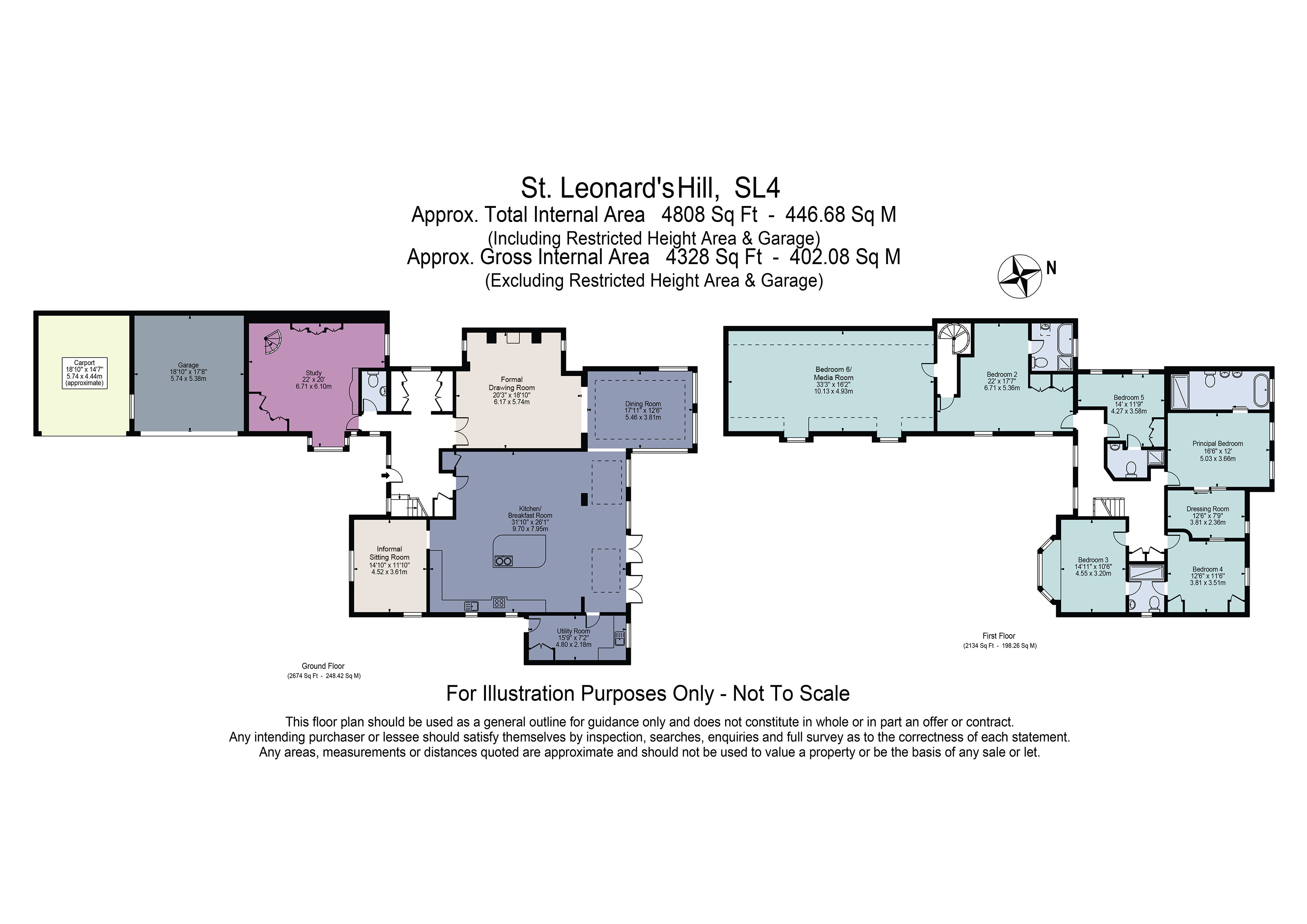 Carrisbrooke,, St. Leonards Hill, Berkshire floorplan