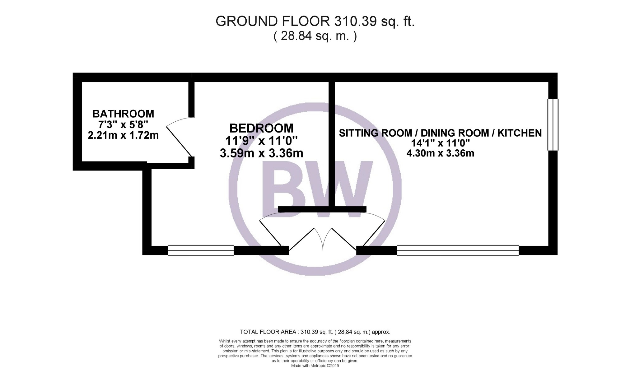 1 Bedrooms Flat to rent in Cambridge House, Morley Street, Atherton, Manchester M46