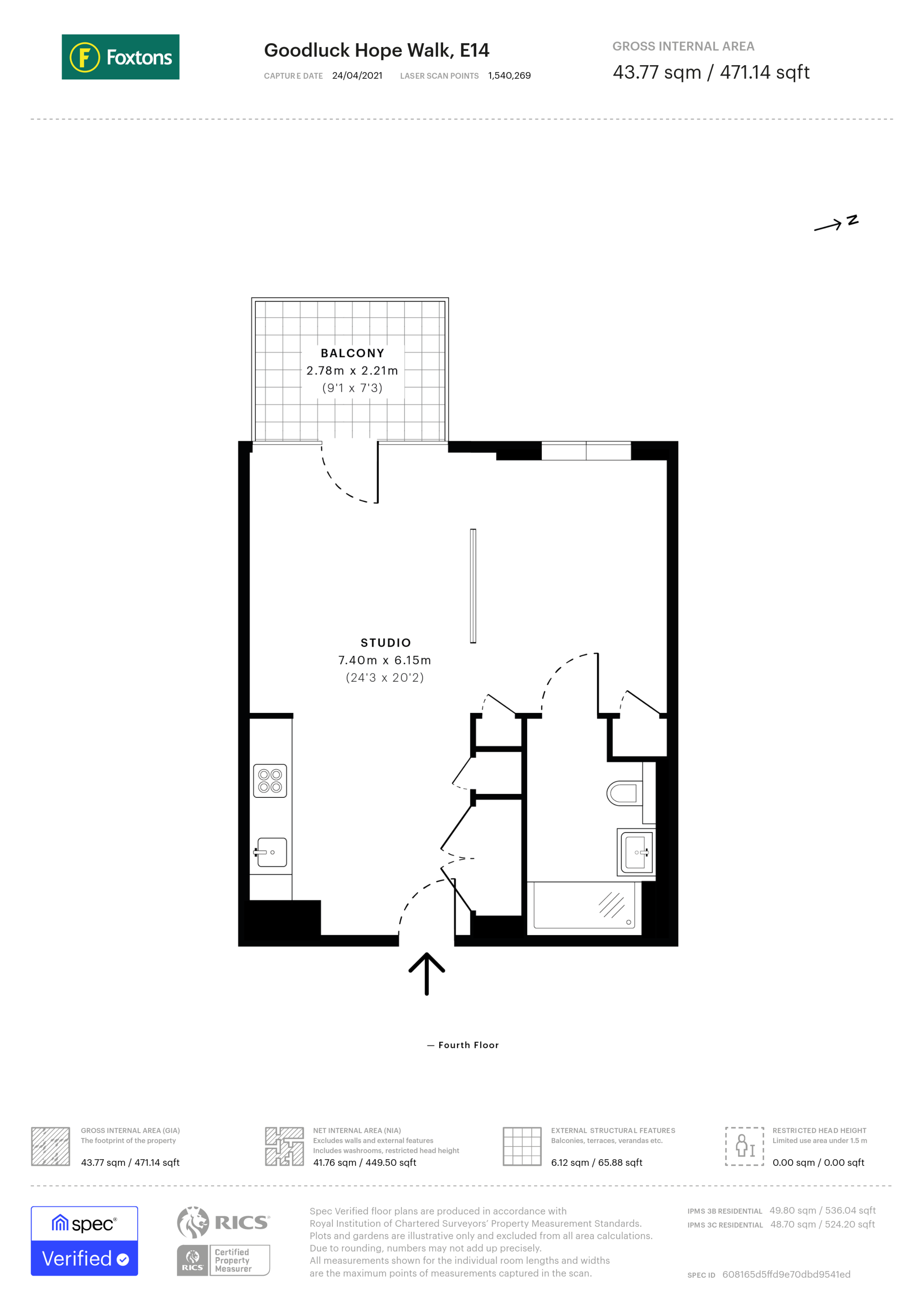 Serapis House, Docklands floorplan