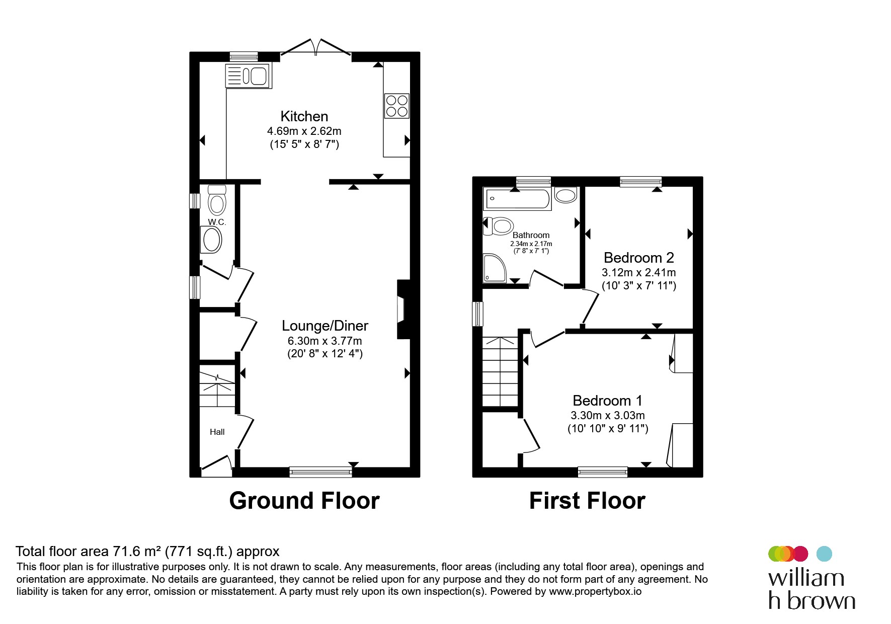 70, Railway Road, Wisbech floorplan