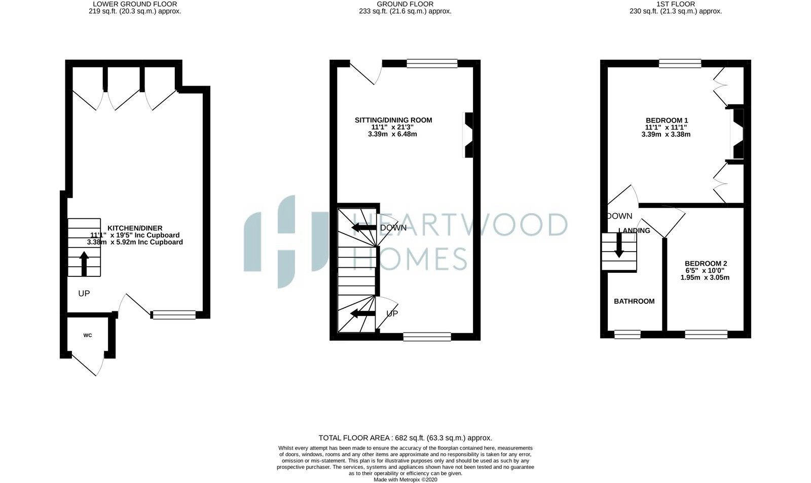 6, Lattimore Road, St. Albans floorplan