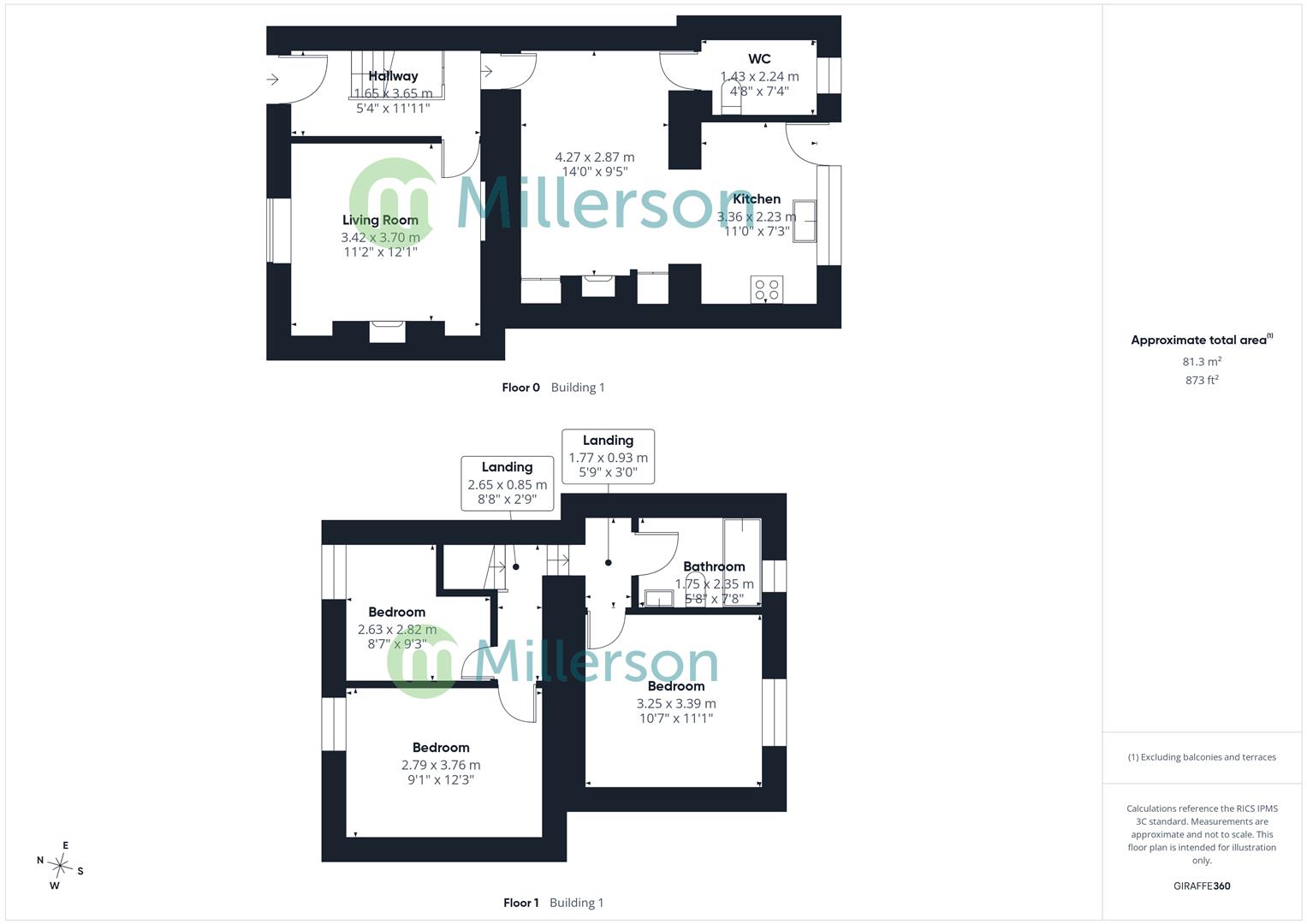 55, Pendarves Street, Camborne floorplan