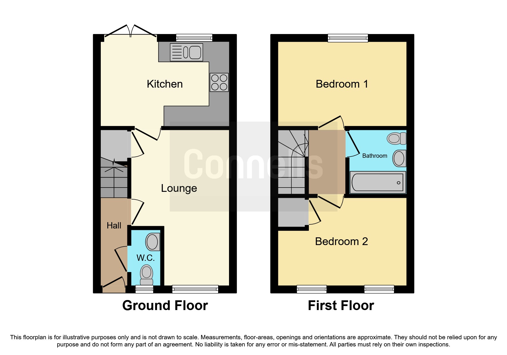 Lancaster Way, Whitnash, Leamington Spa CV31, 2 bedroom terraced house