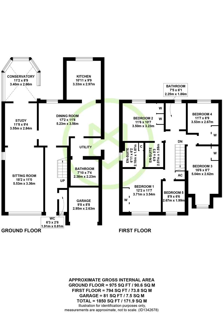 Derwent Drive, Southampton floorplan