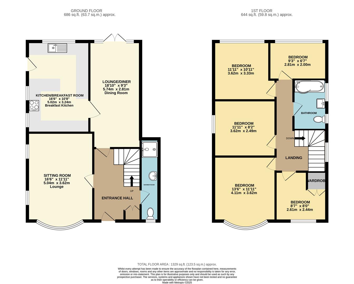 4, Seymour Grove, Altrincham floorplan