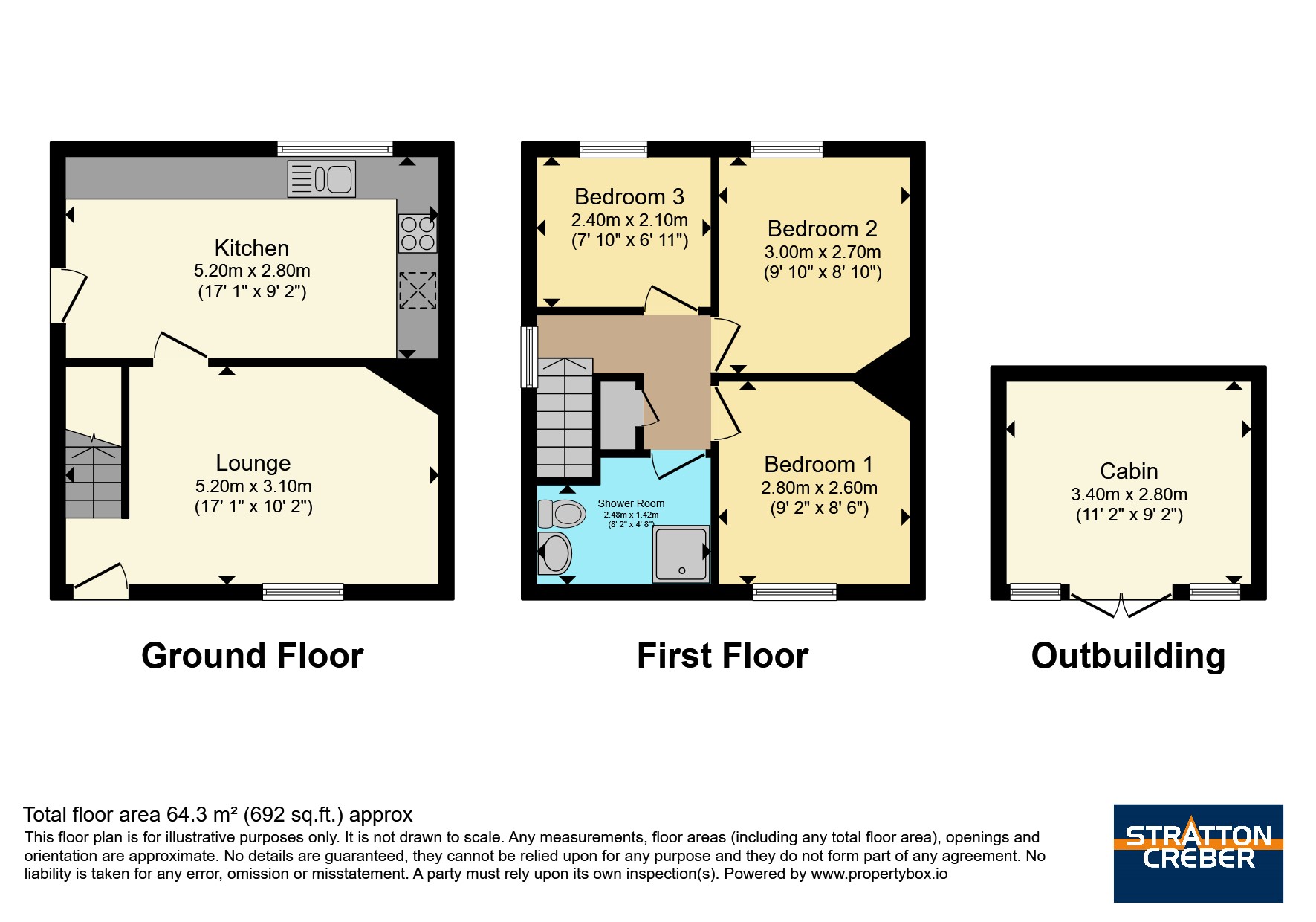 7, Berrycombe View, Cornwall floorplan