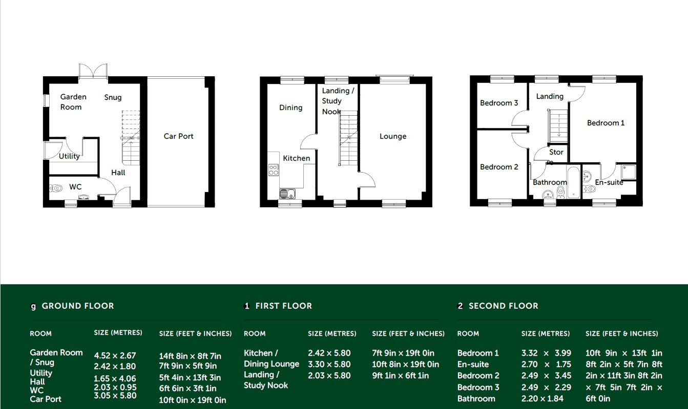 Plot 11, Horsley Park, Horsley Road, Gainsborough floorplan