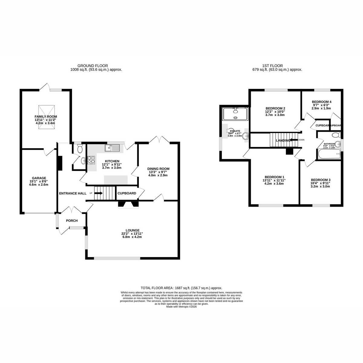 136, Marine Crescent, Goring-by-sea floorplan