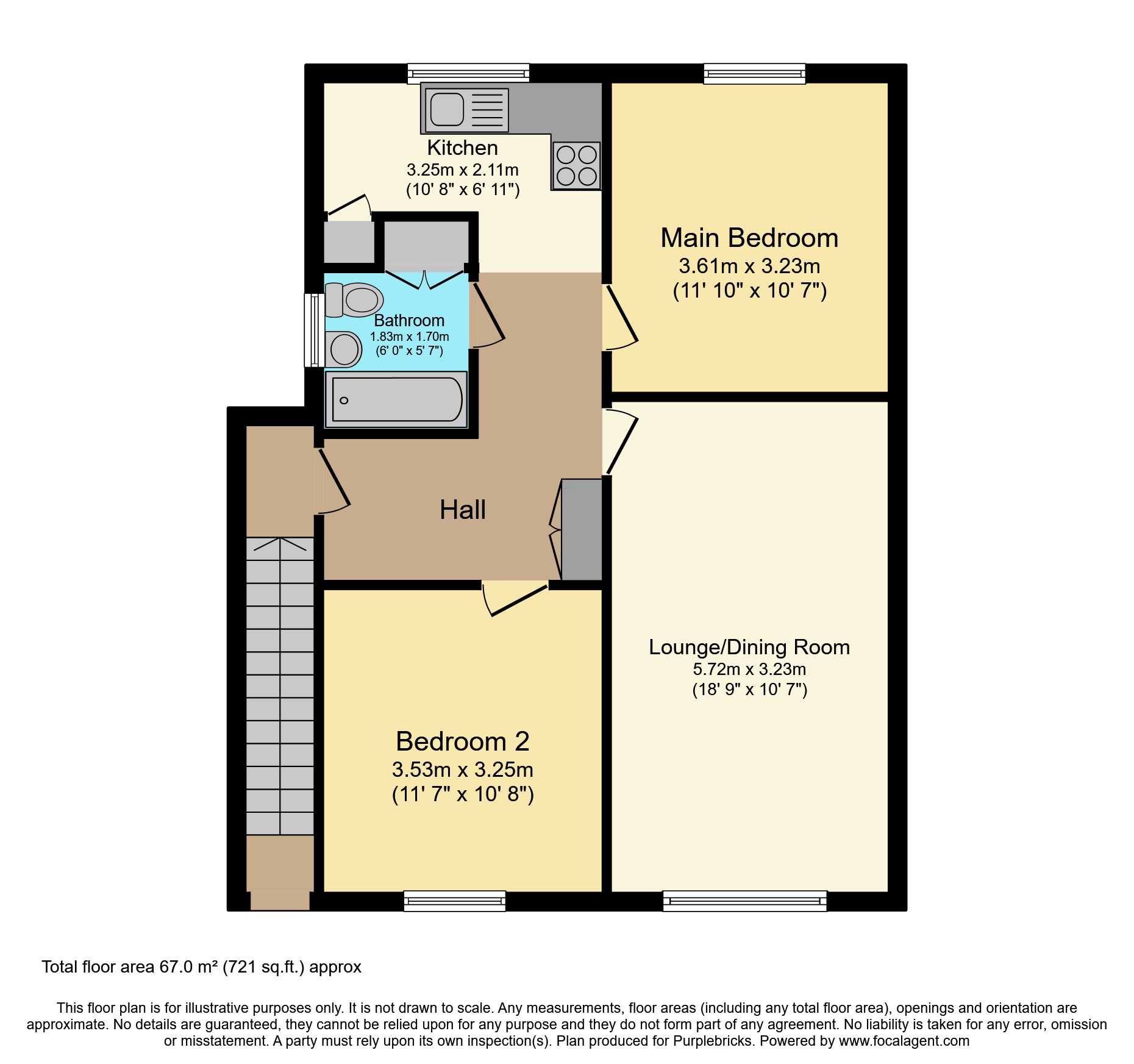 3, Midhurst Hill, Bexleyheath floorplan