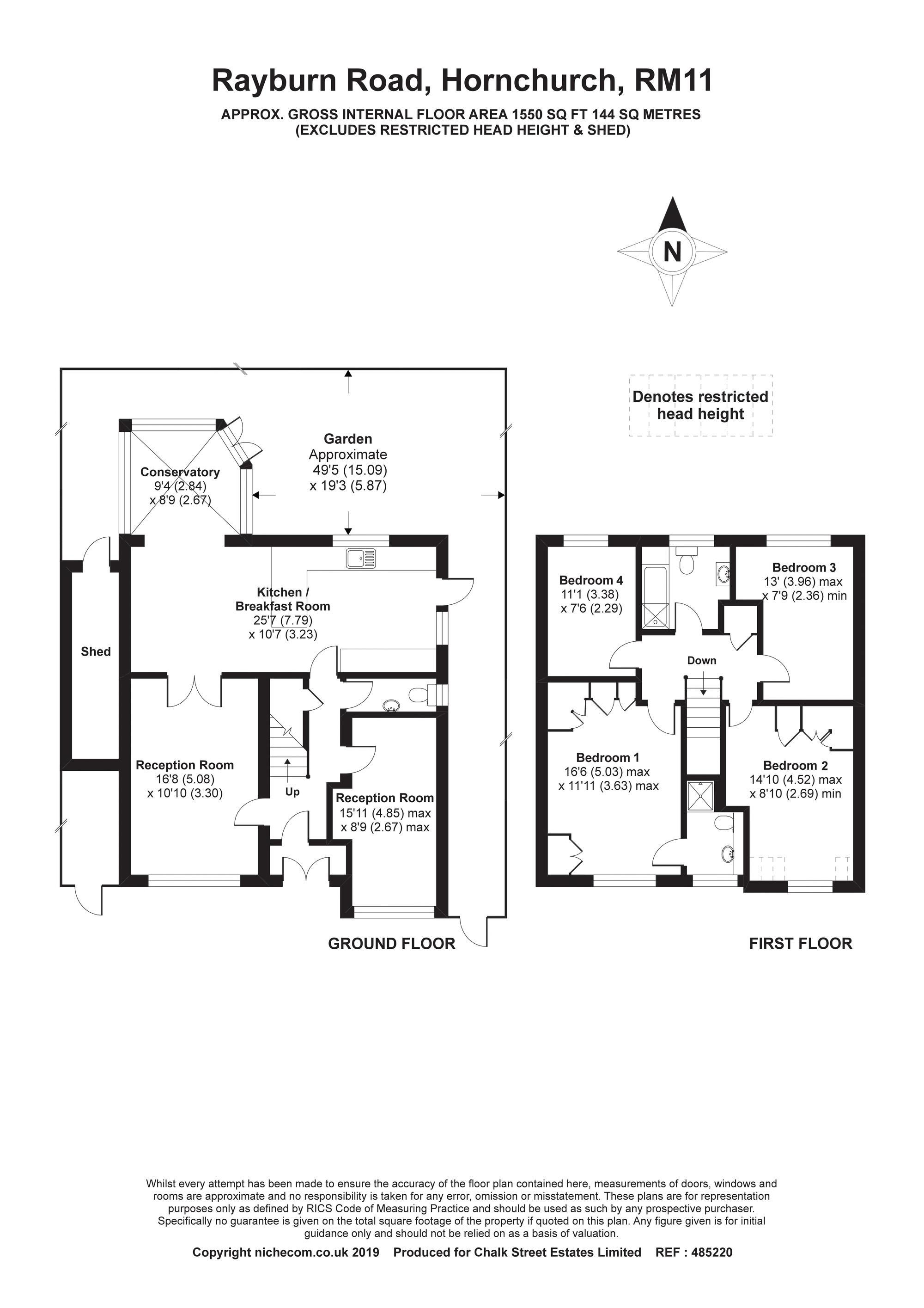 4 Bedrooms Detached house for sale in Rayburn Road, Hornchurch RM11