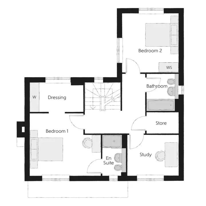 30, Bepton Road, Midhurst floorplan