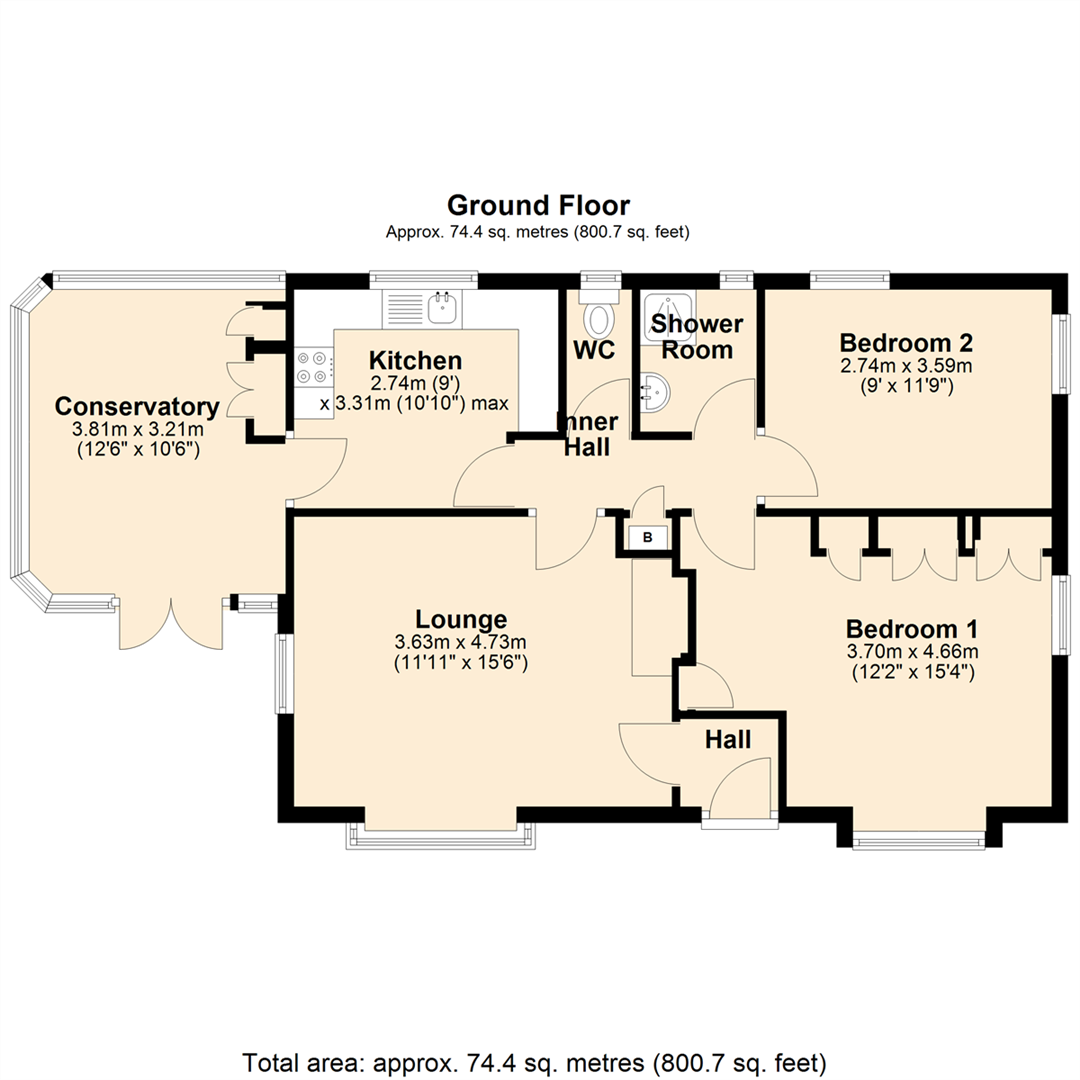 7, East Bank Avenue, Rossendale floorplan