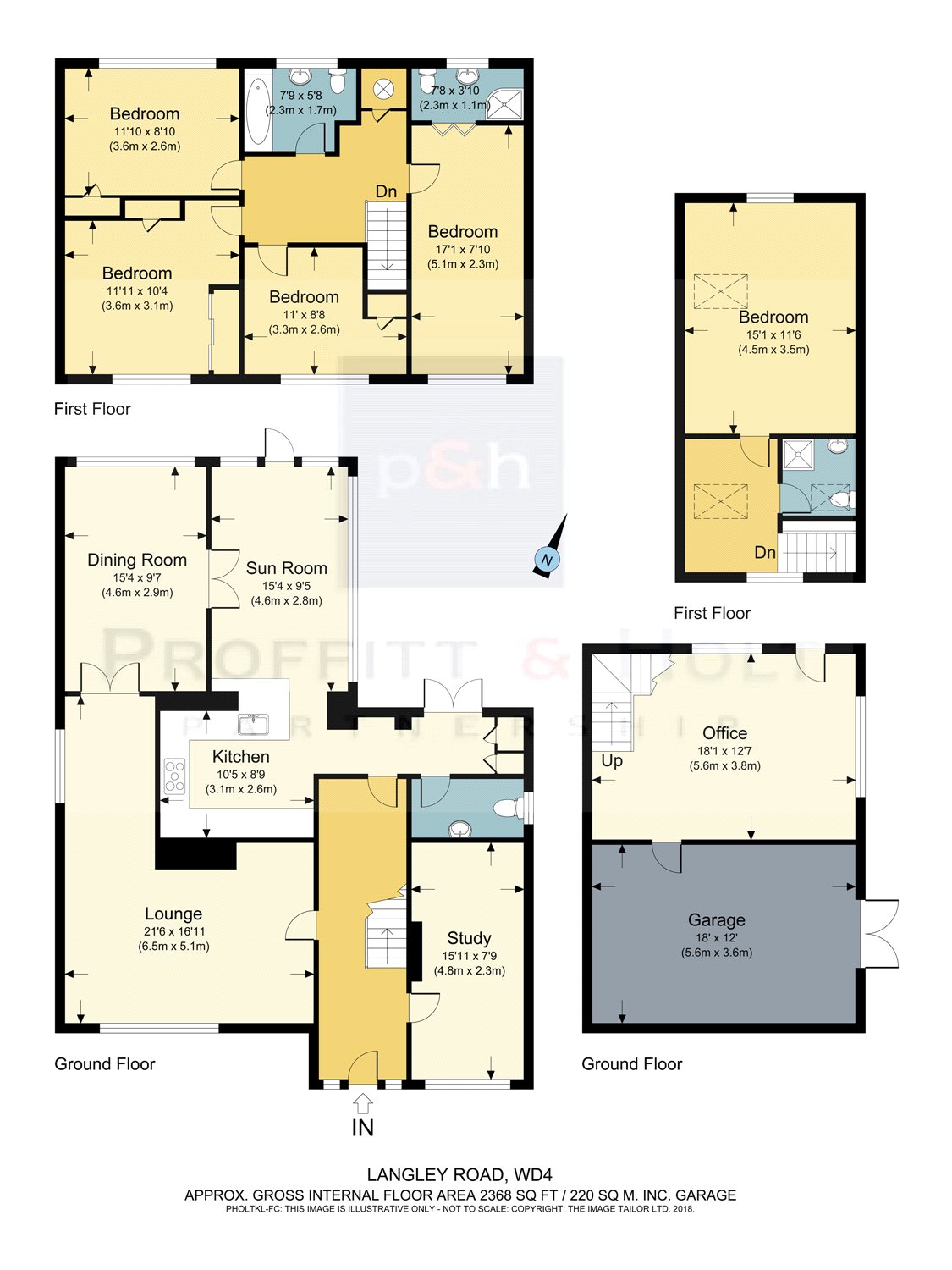 4 Bedrooms Detached house for sale in Langley Road, Chipperfield, Kings Langley WD4