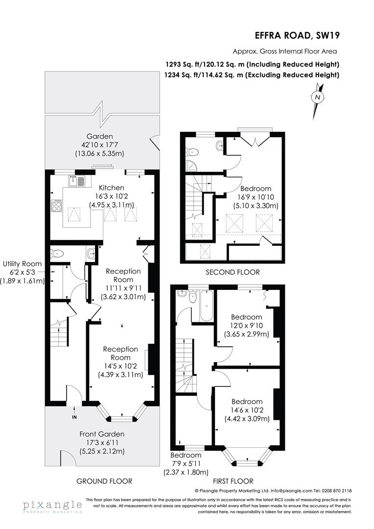 96, Effra Road, Wimbledon floorplan