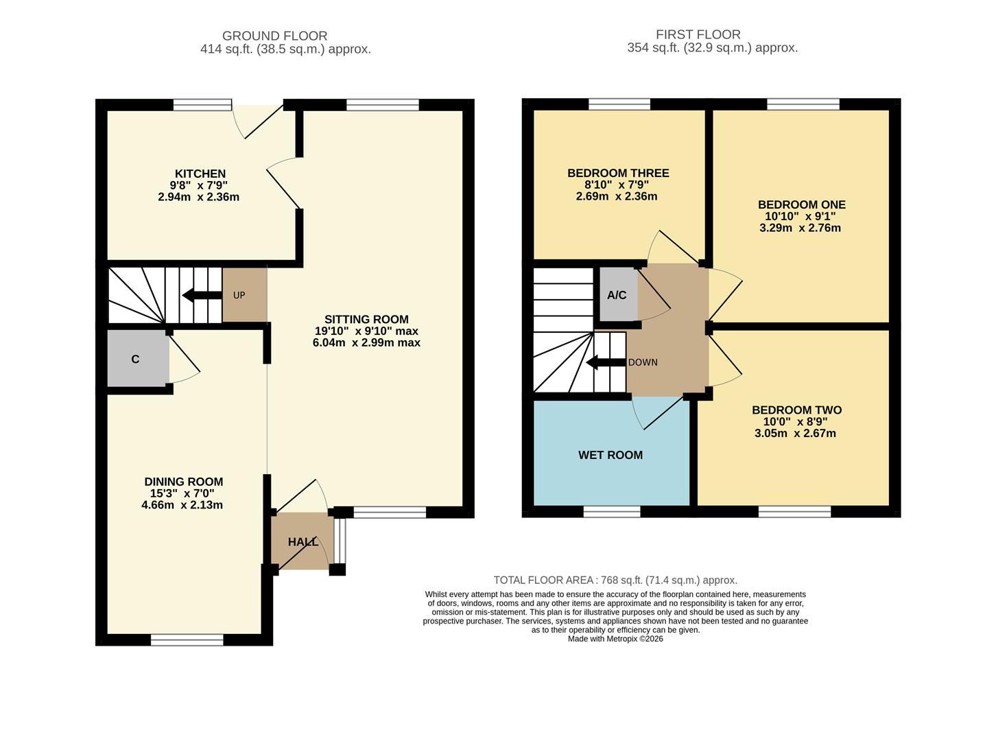 33, Wicks Drive, Chippenham floorplan