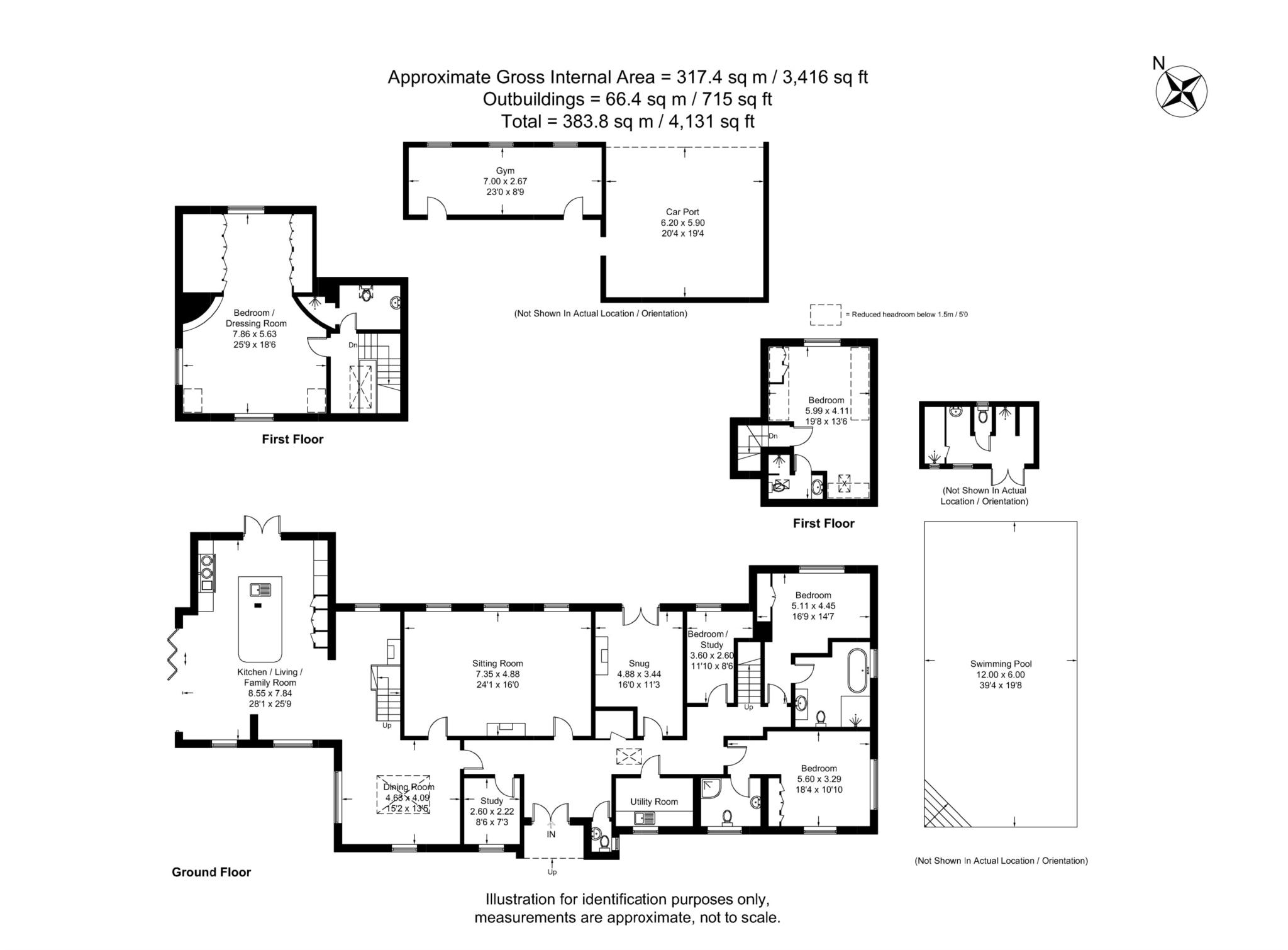 Rustlings, Little Tring Road, Tring floorplan