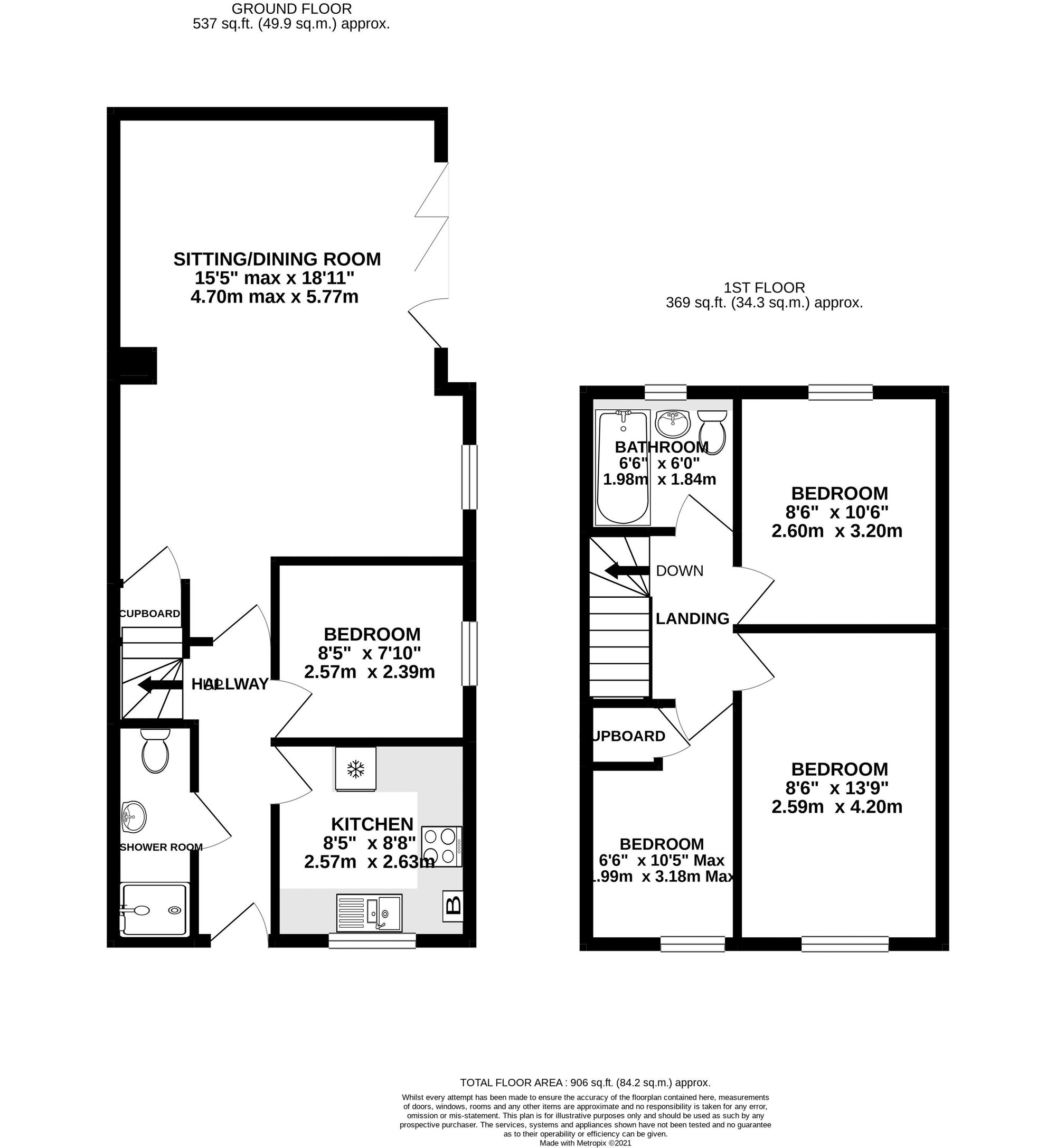 17 Wellington Lane, Cheltenham floorplan