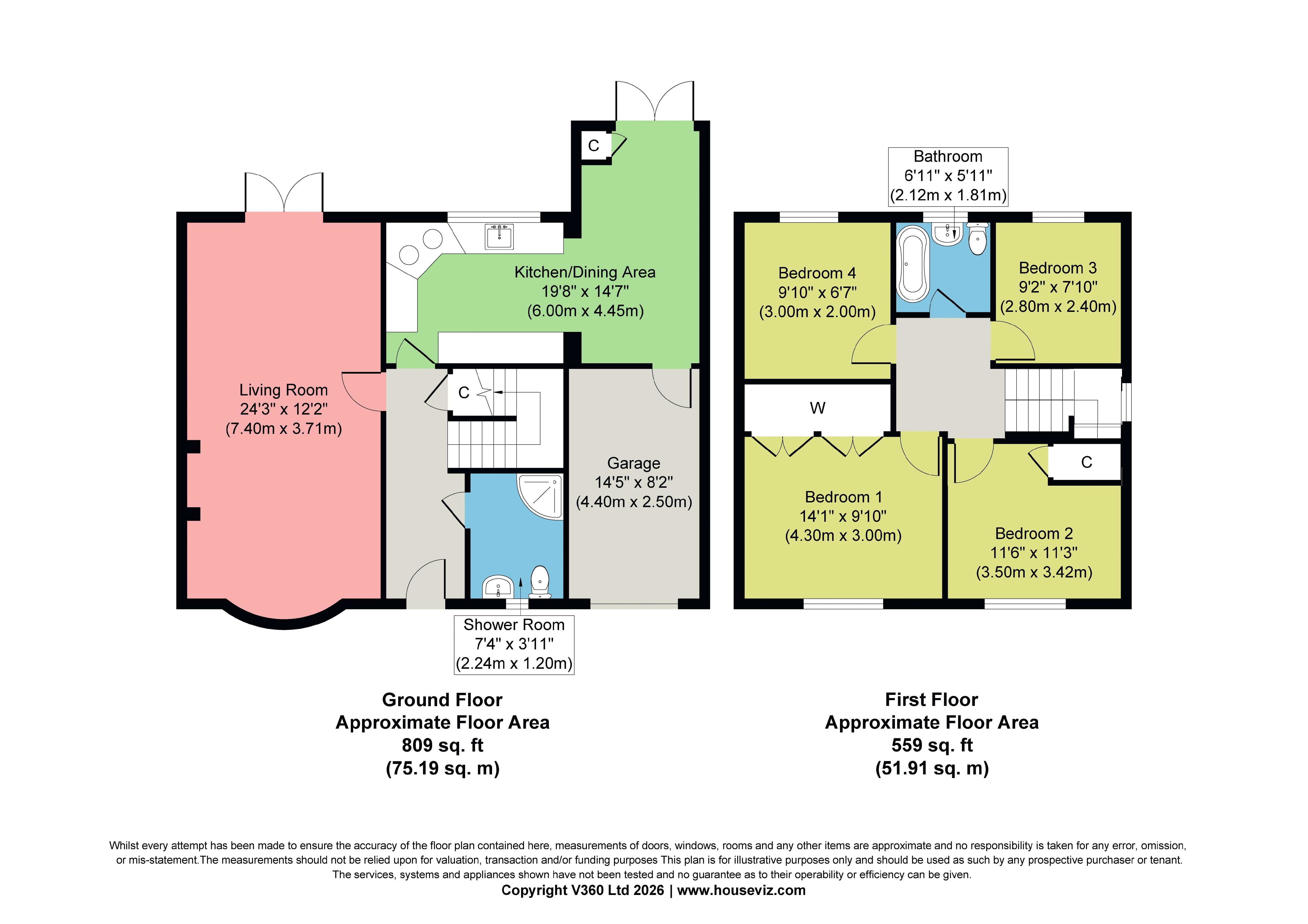 9, Ashdown Rise, Scarborough floorplan