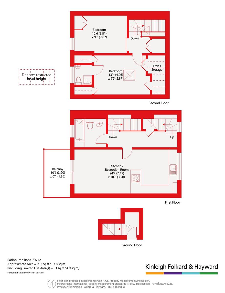 Radbourne Road, London floorplan