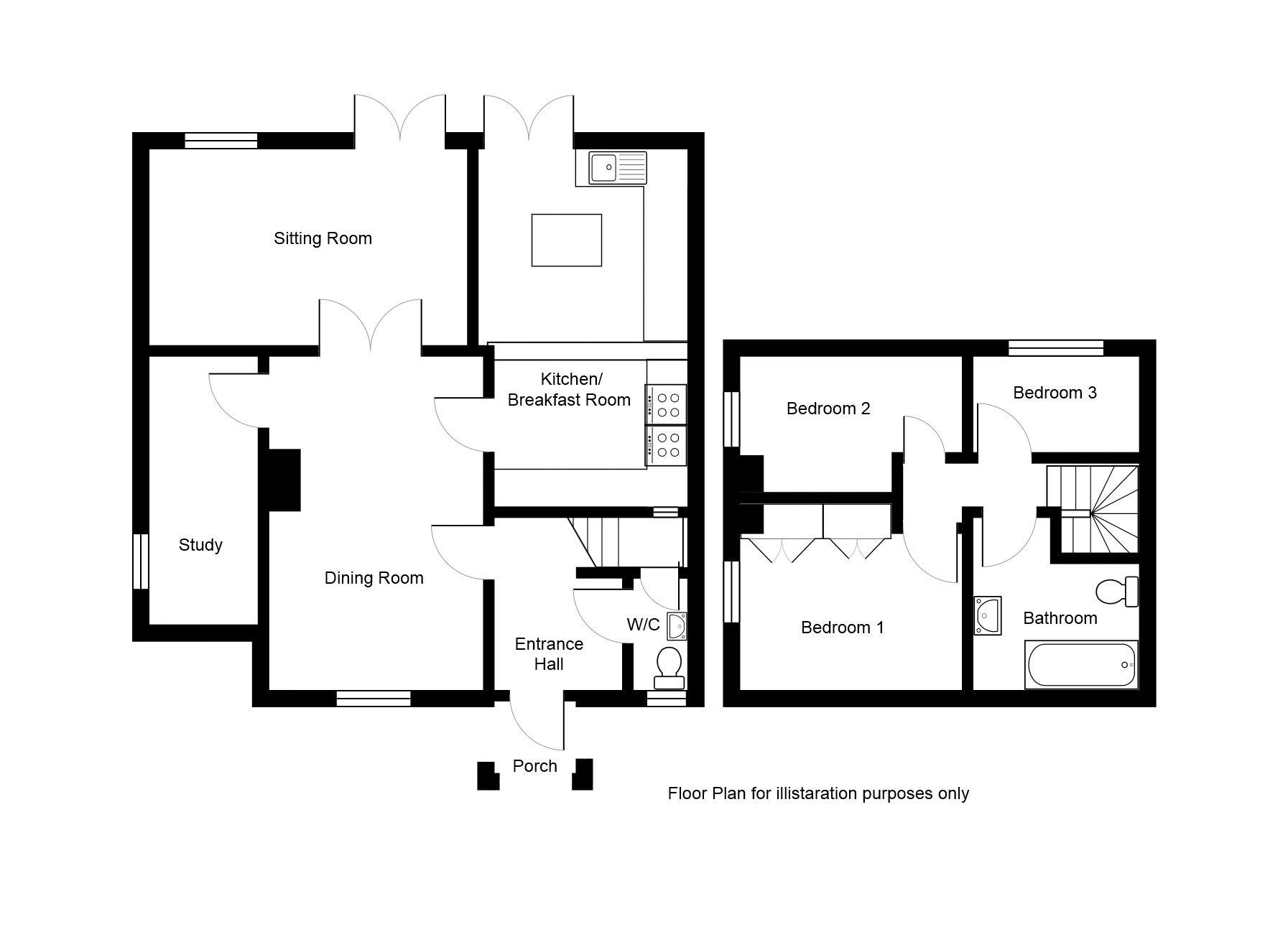 3 Bedrooms Terraced house for sale in High Street, Leigh, Tonbridge TN11