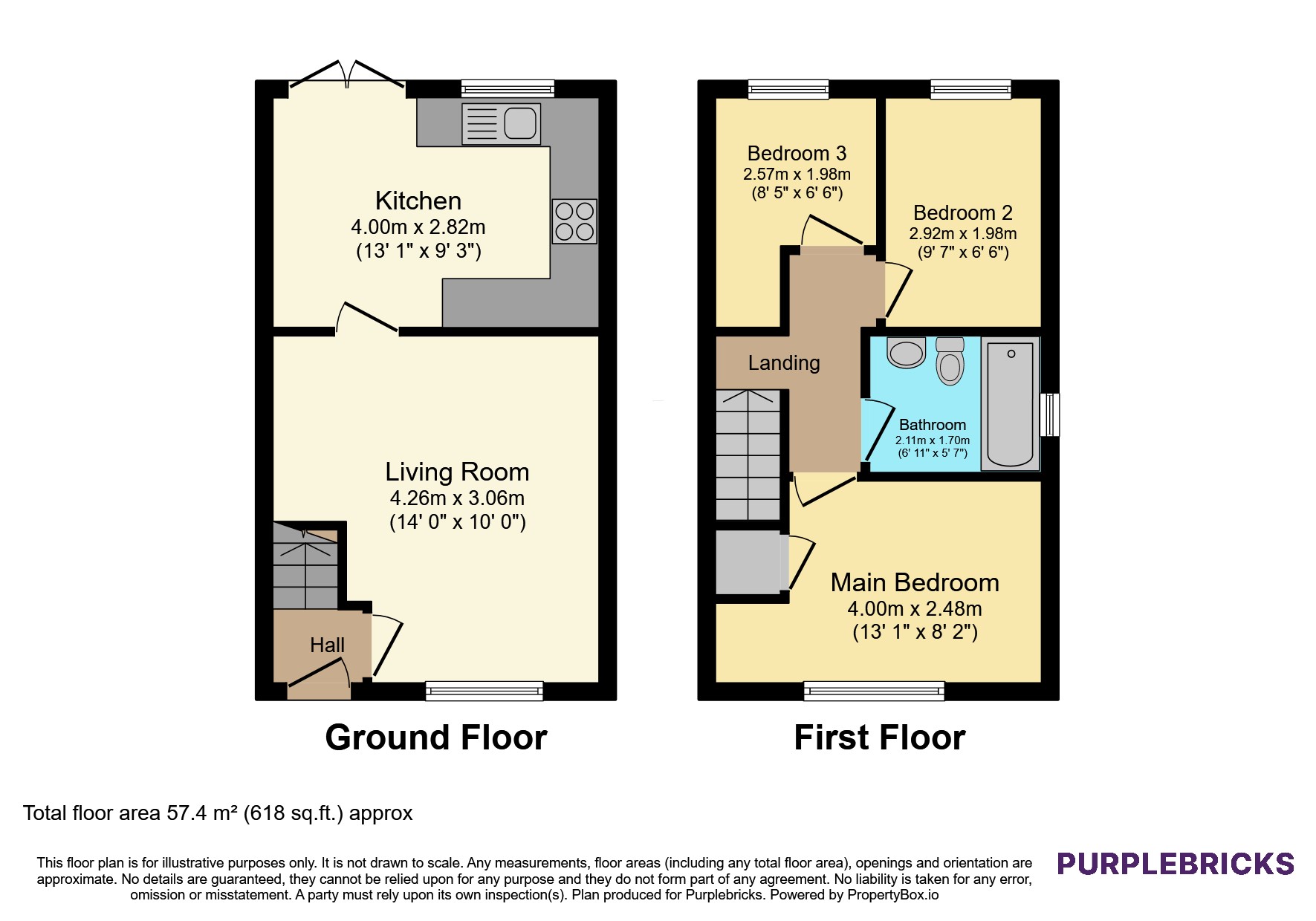 11, Elmwood Drive, Alfreton floorplan