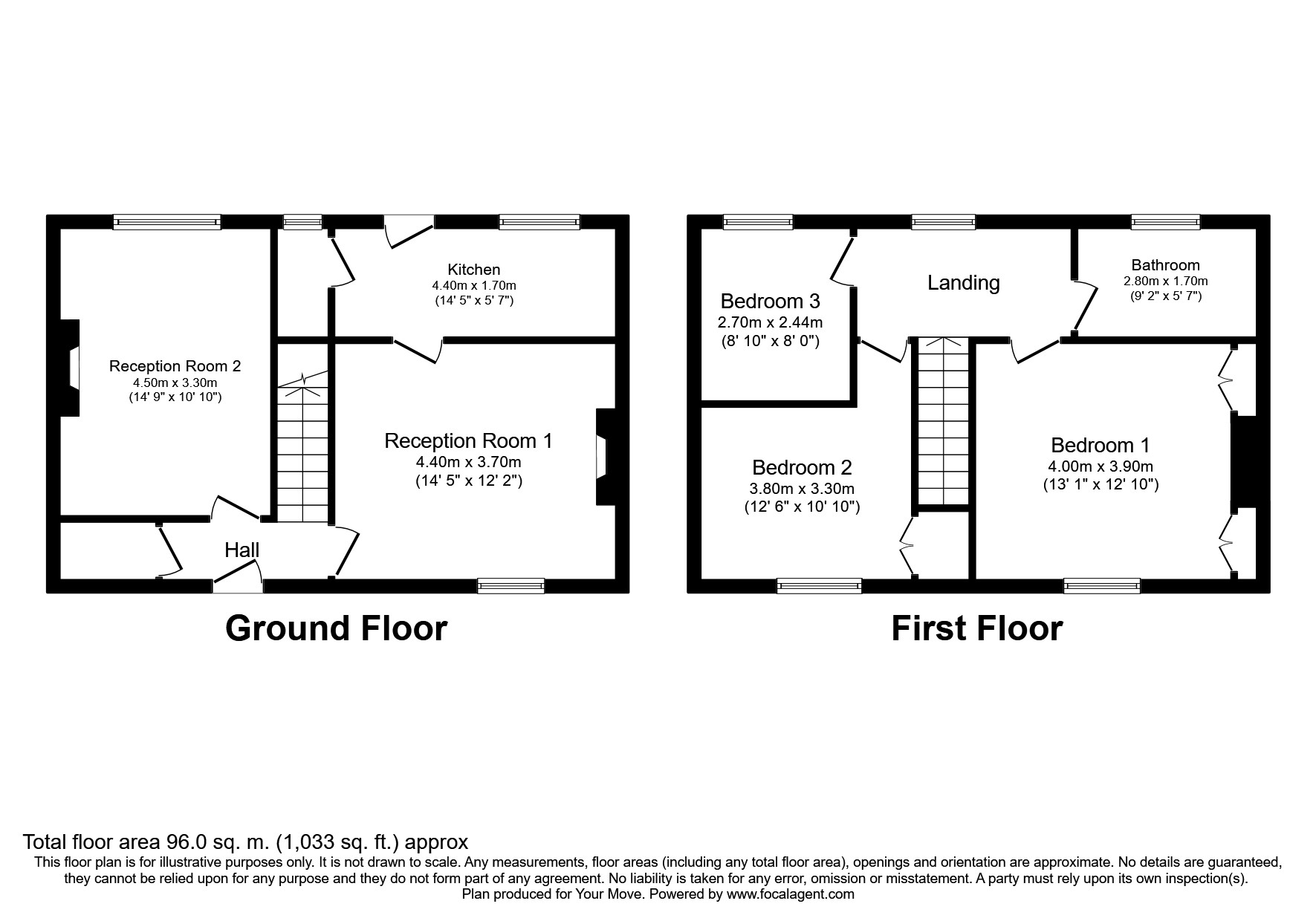 106, Water Street, Cumbria floorplan