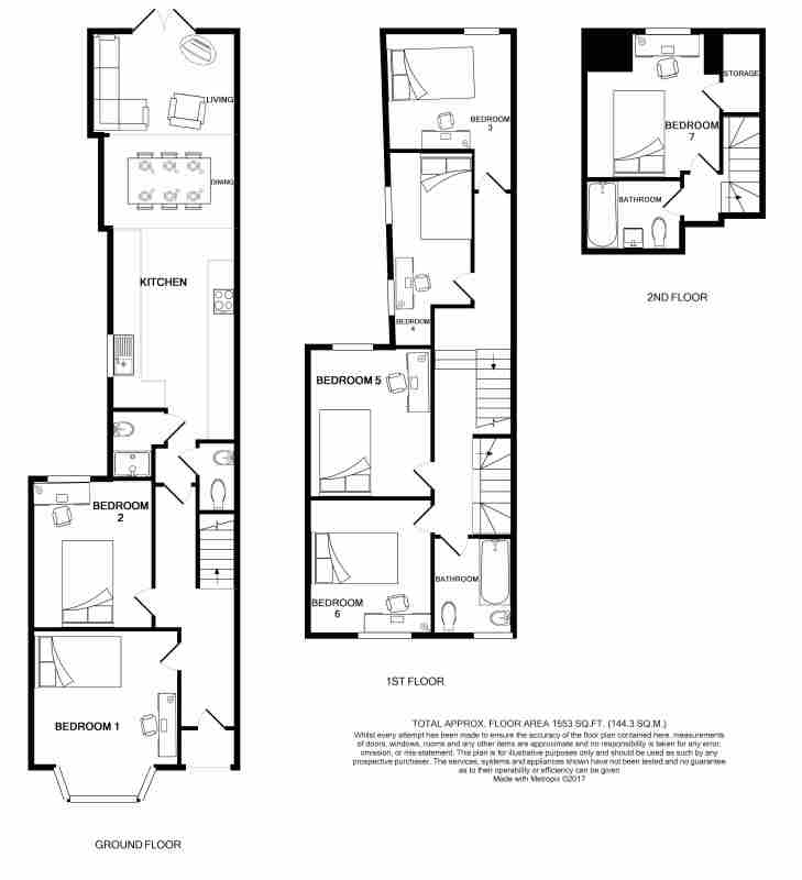 5, Lochaber Street, Cardiff floorplan