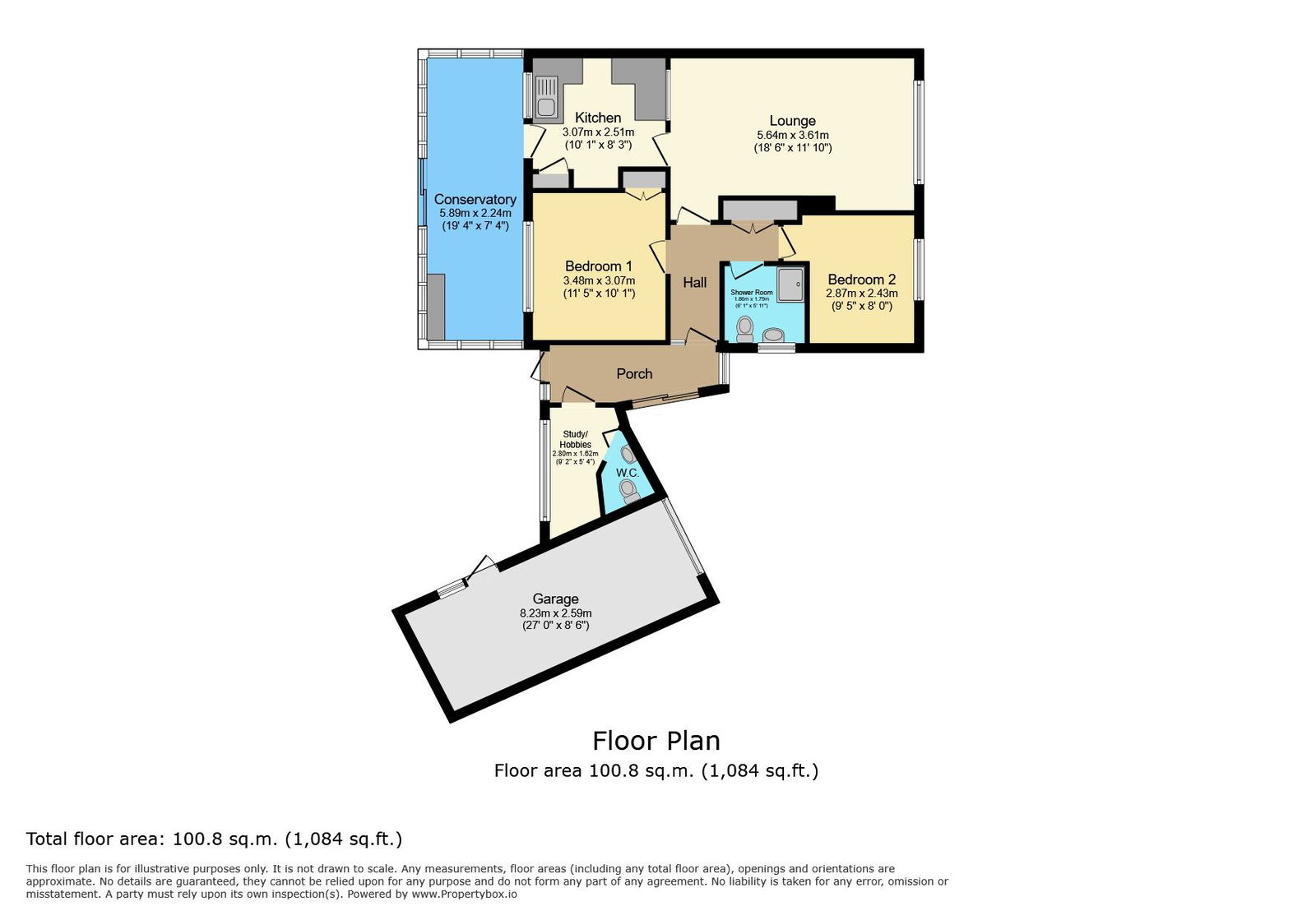 9, Woodland Close, Stourbridge floorplan