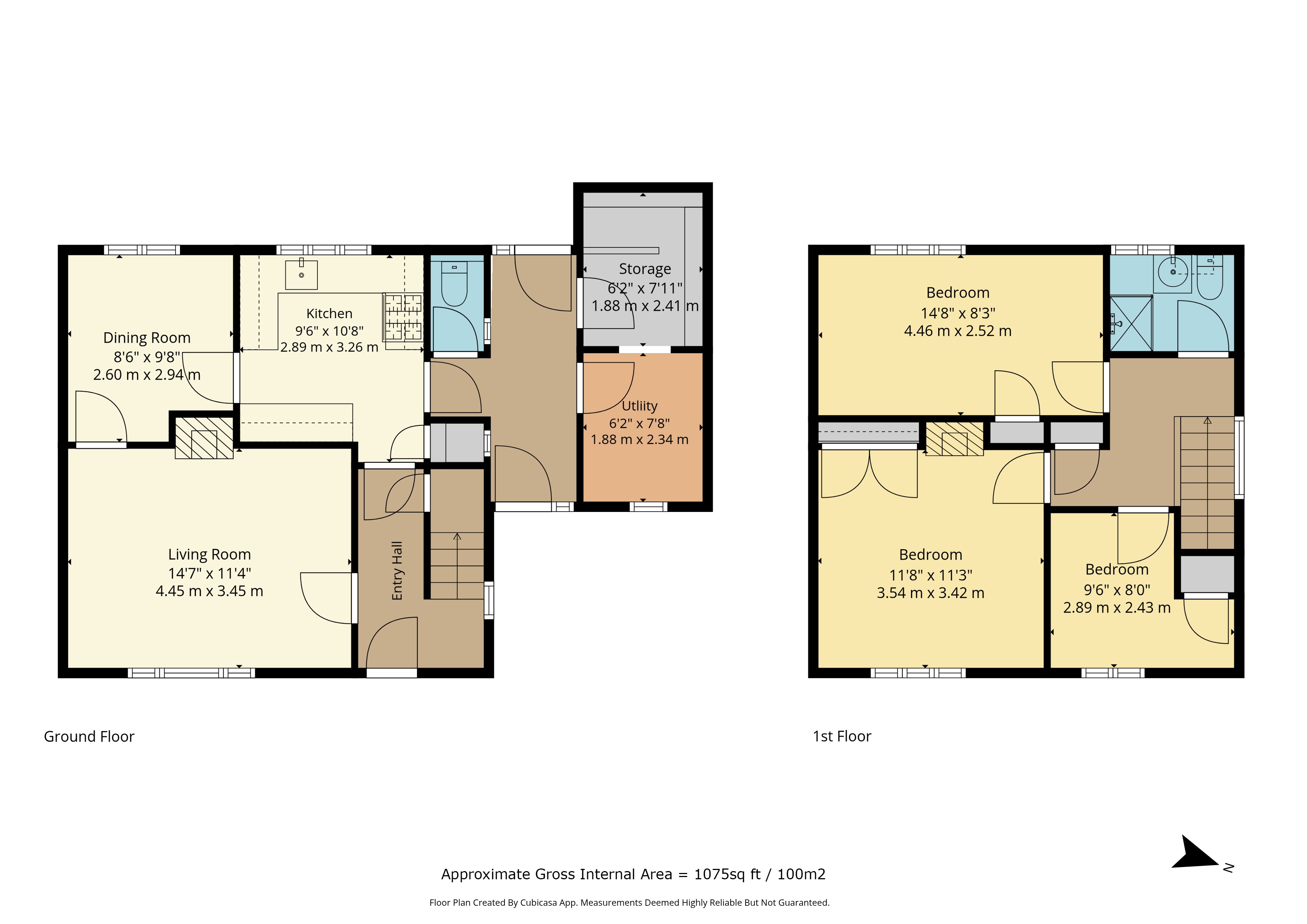 27, Warwick Close, Dorking floorplan