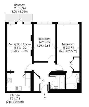 2 Bedrooms Flat to rent in Medway Street, London SW1P