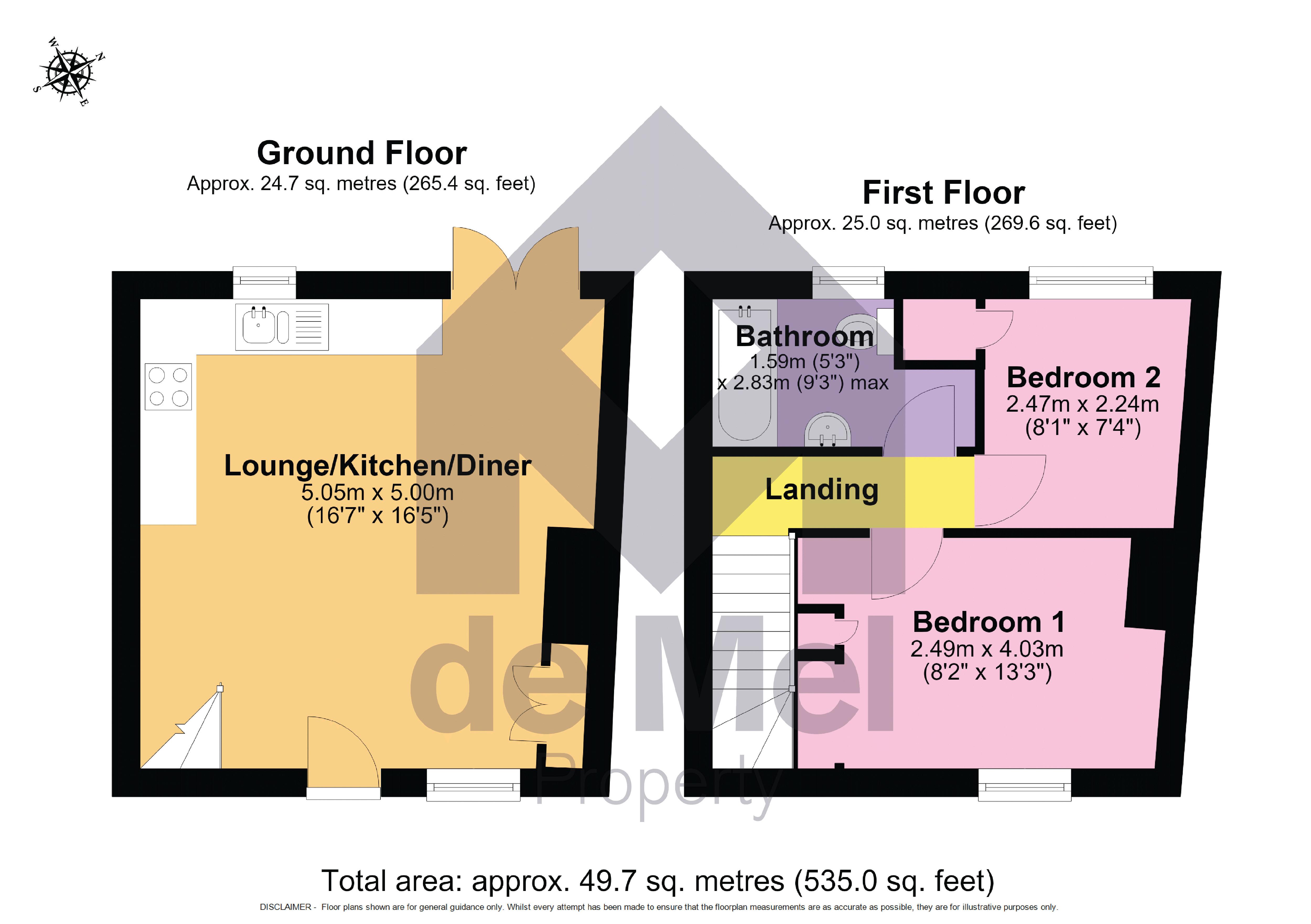 2 Woodbine Cottage, Malthouse Lane, Cheltenham floorplan