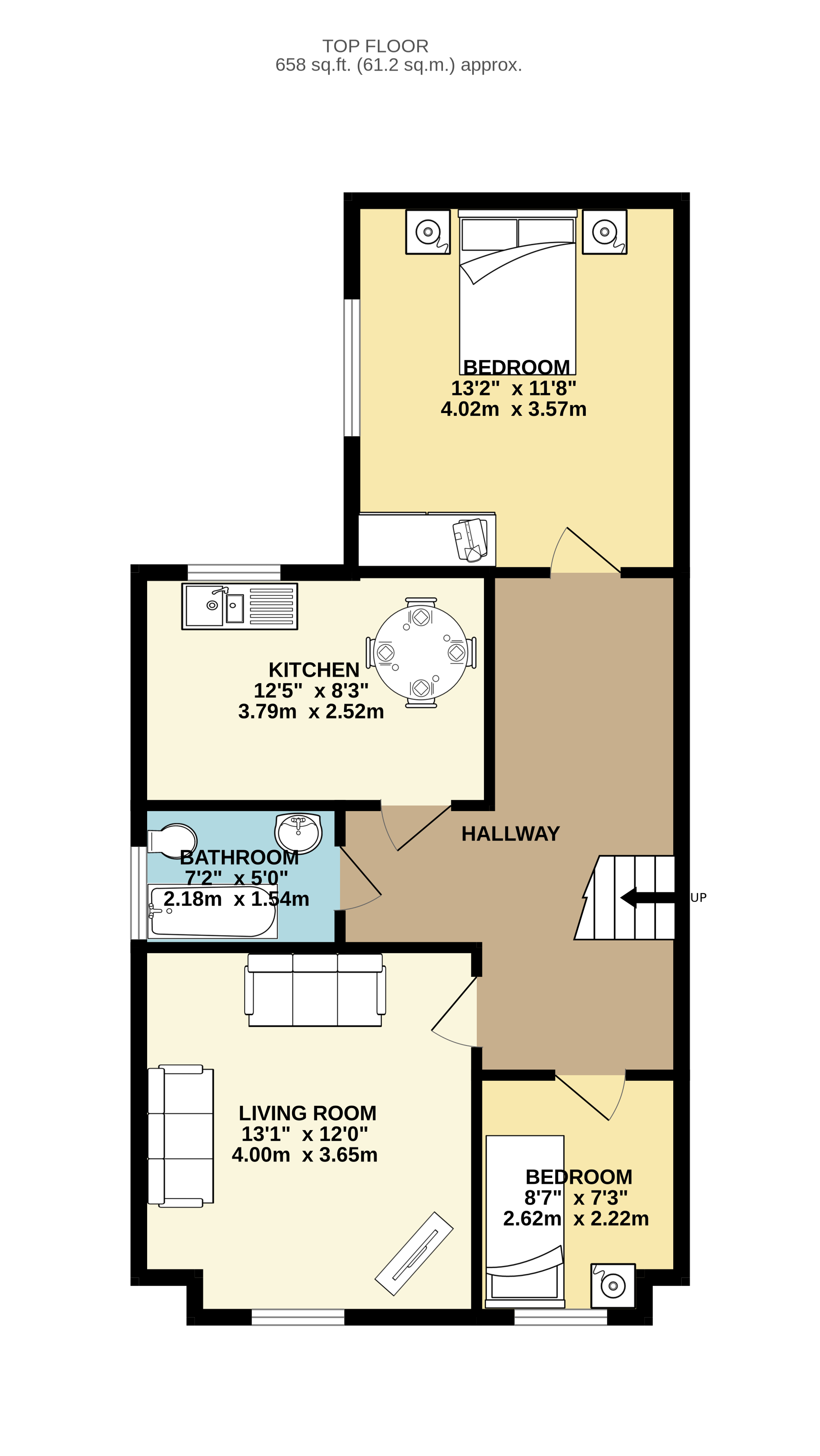 Flat 4, 18, St Johns Avenue, East Yorkshire floorplan