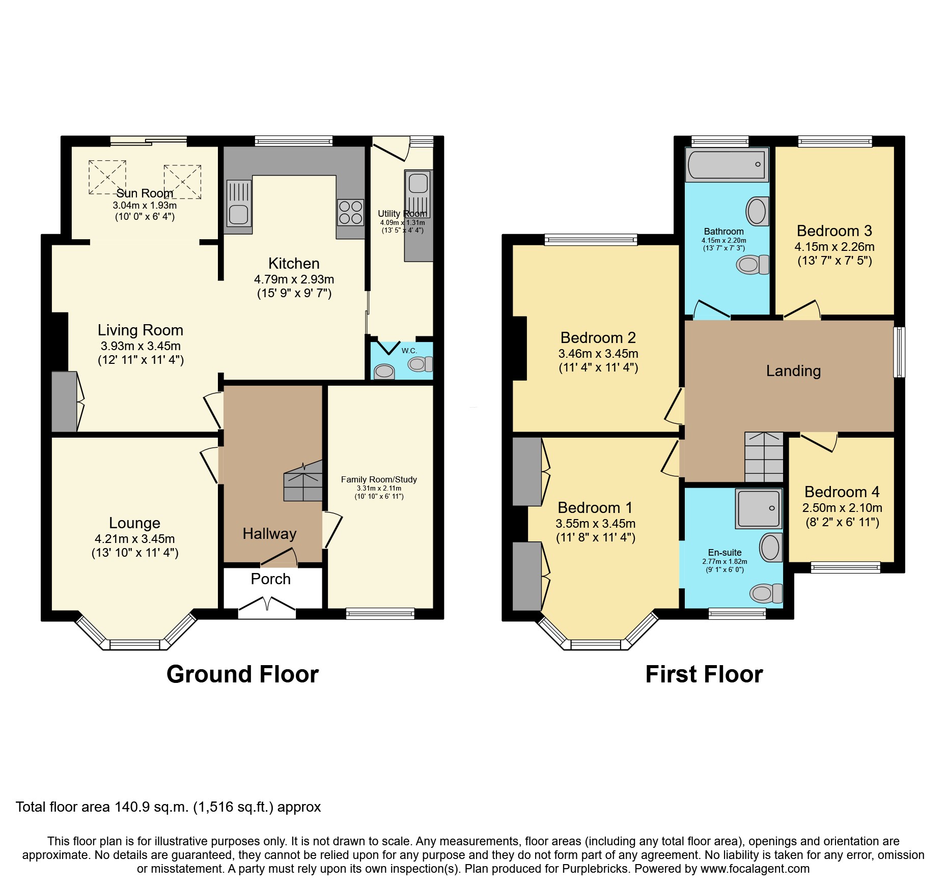 33, Vicars Road, Manchester floorplan