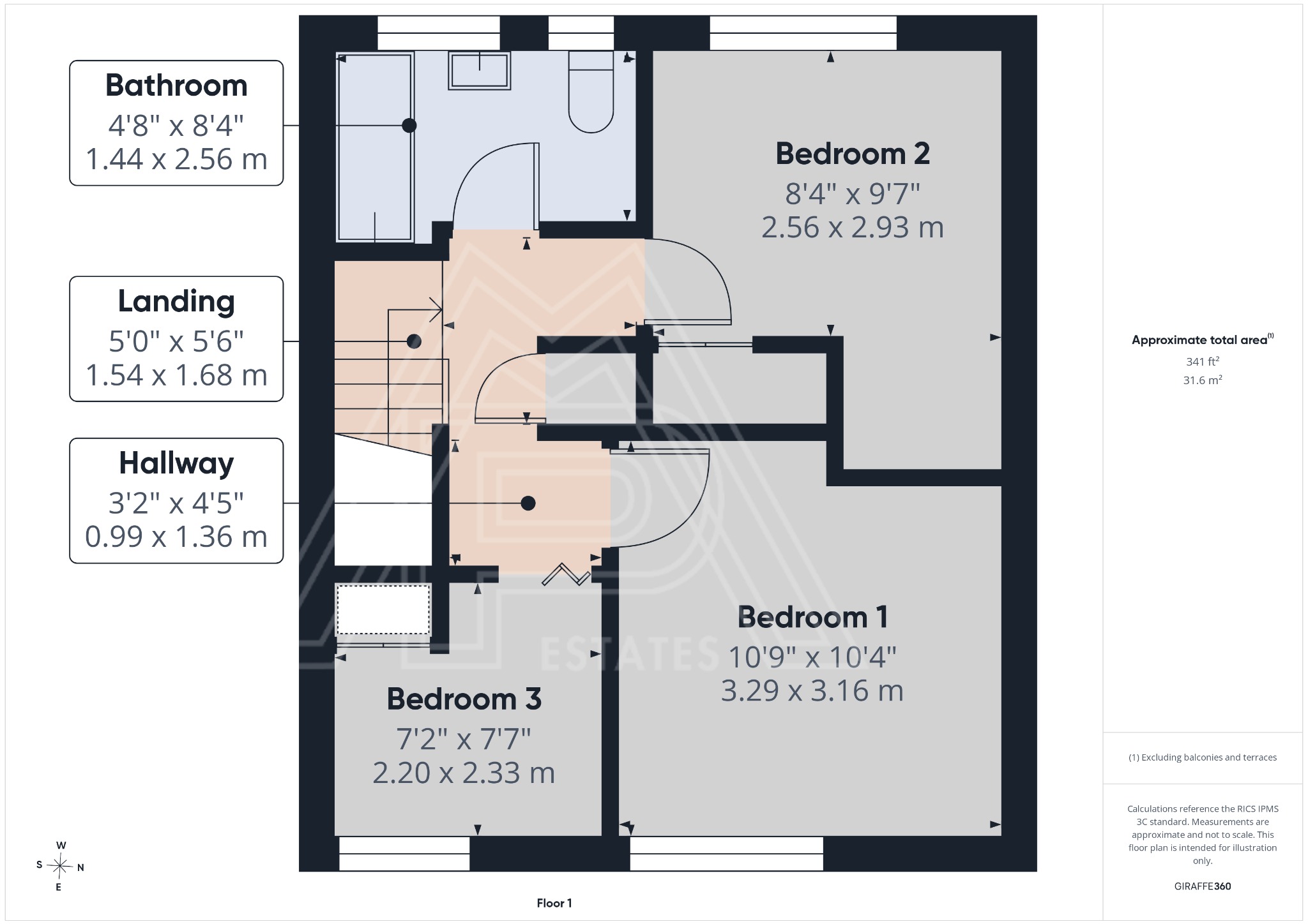 91 Foyle Drive, South Ockendon, Essex floorplan