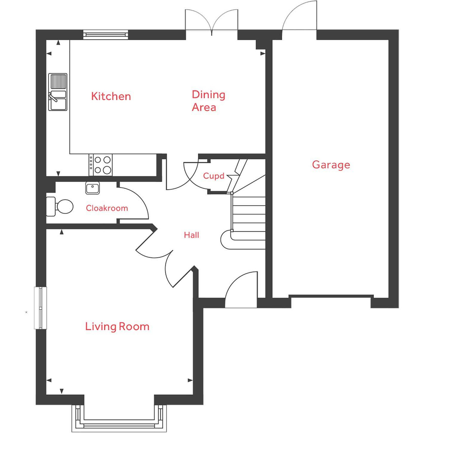 "Grainger" at Doncaster Road, Hatfield, Doncaster DN7, 4 bedroom