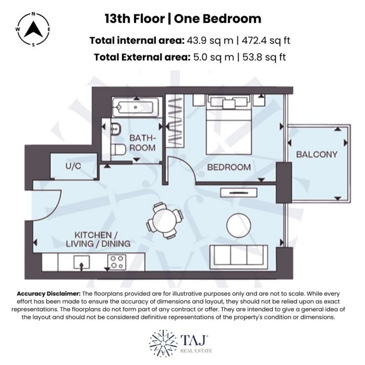 Fulton Road, London floorplan