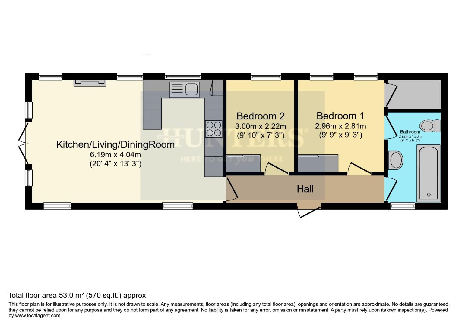 64 Florida Keys, Hull Road, York floorplan