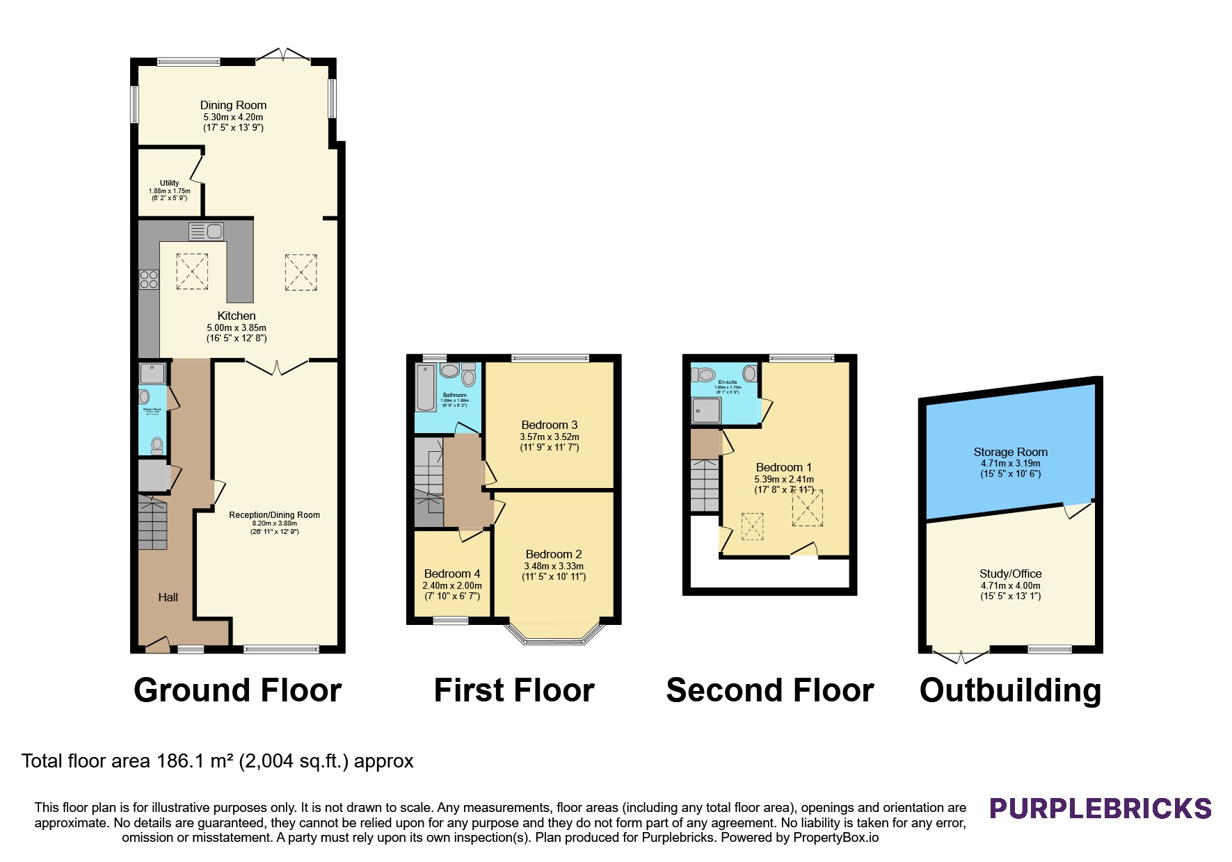 31, Orchard Road, Enfield floorplan