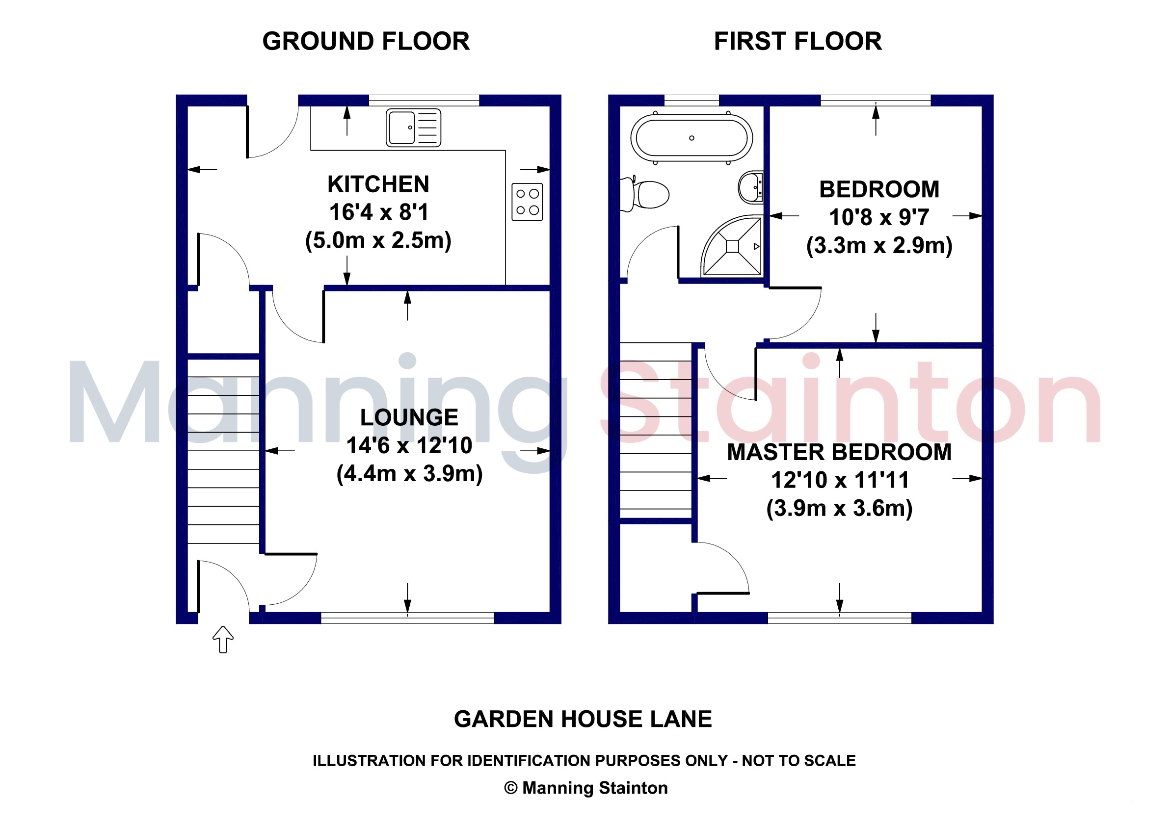 12, Garden House Lane, Wakefield floorplan