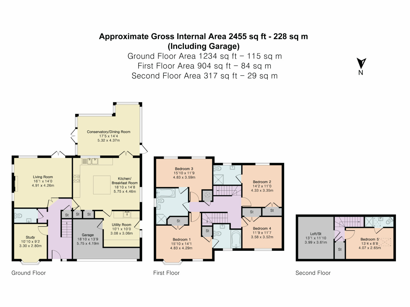 2, Chilterns End Close, Henley-on-Thames floorplan