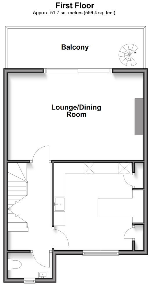 Grove Road, Ventnor floorplan